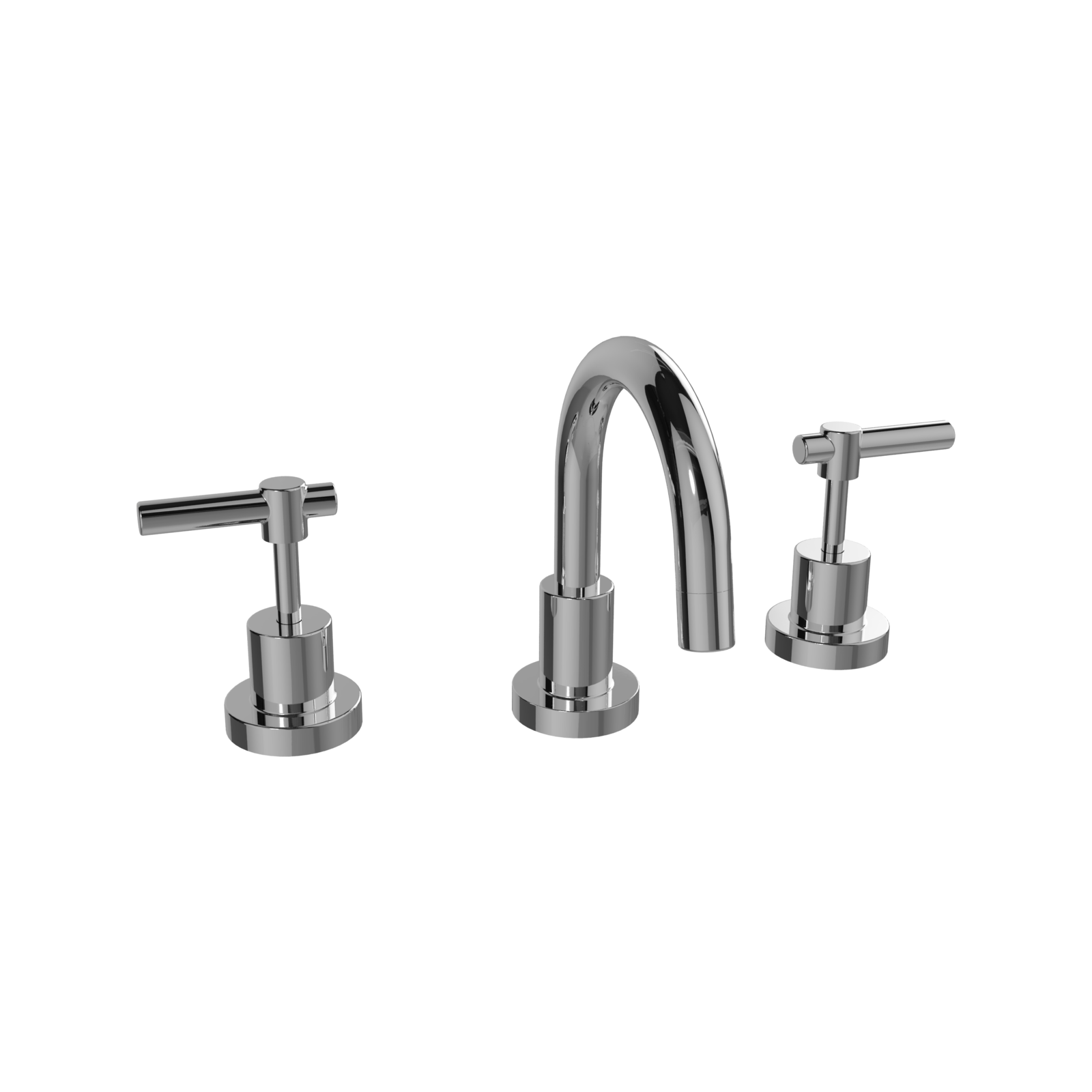 EZYFIX WELS 5 Star 5.5L/min Chrome Modern Lever Retrofit 3/4 Turn Basin Tap Set