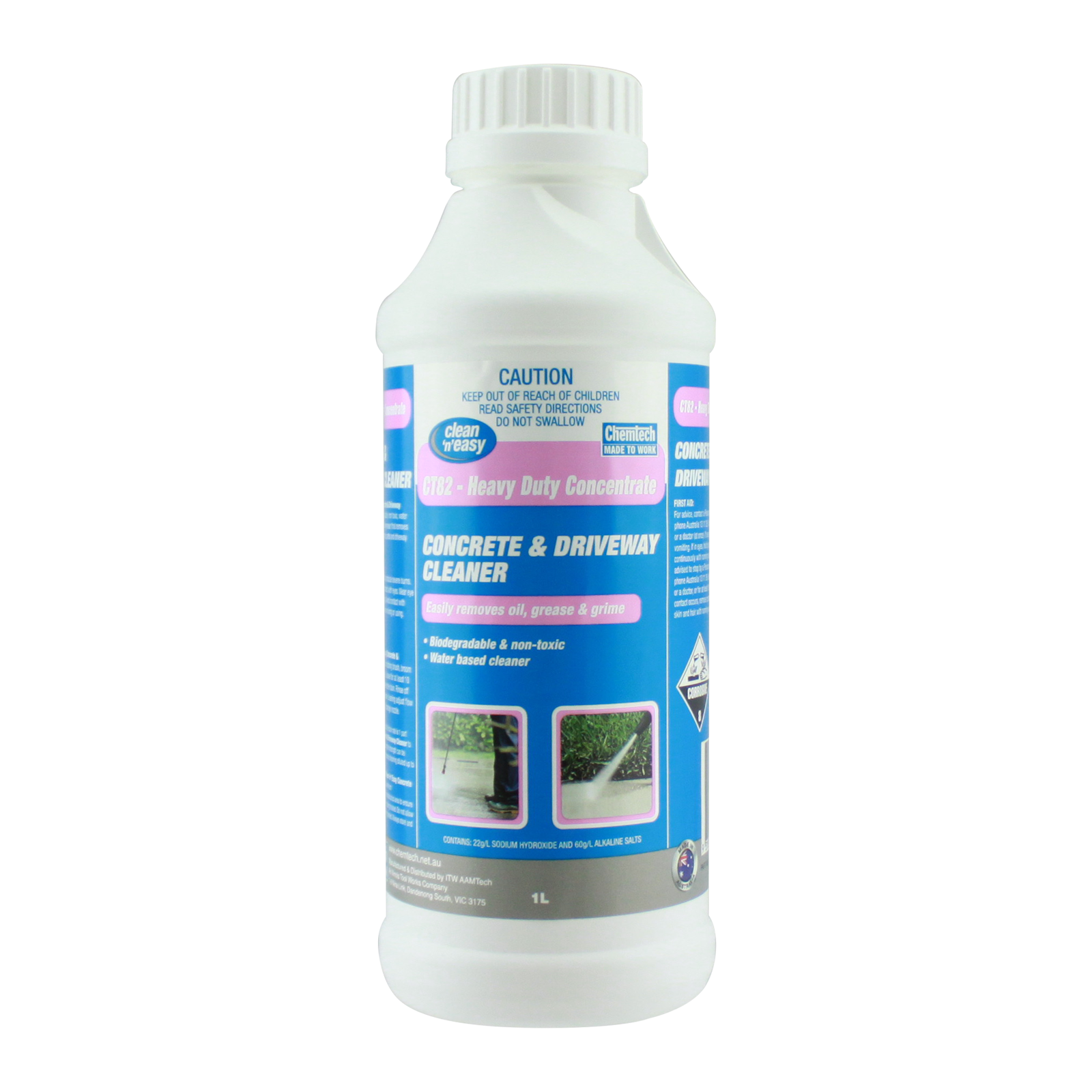 Chemtech 1L Concrete And Driveway Cleaner