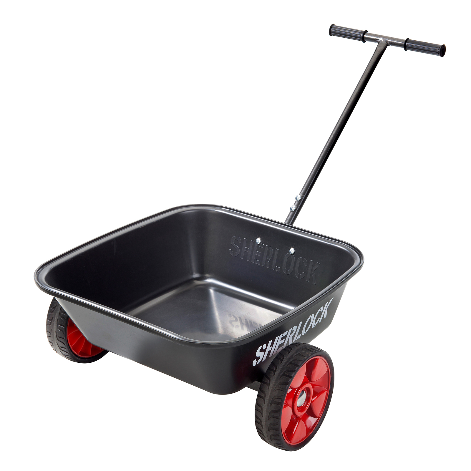 Sherlock 60L Black Flat-Free Poly Cart
