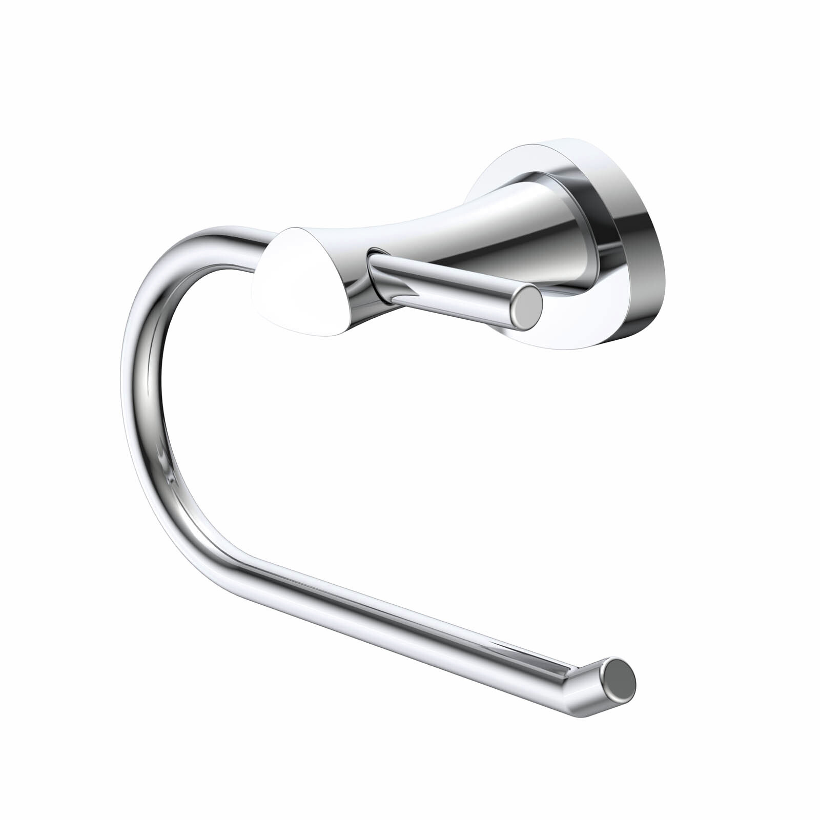 Caroma Polished Chrome Acacia Toilet Roll Holder