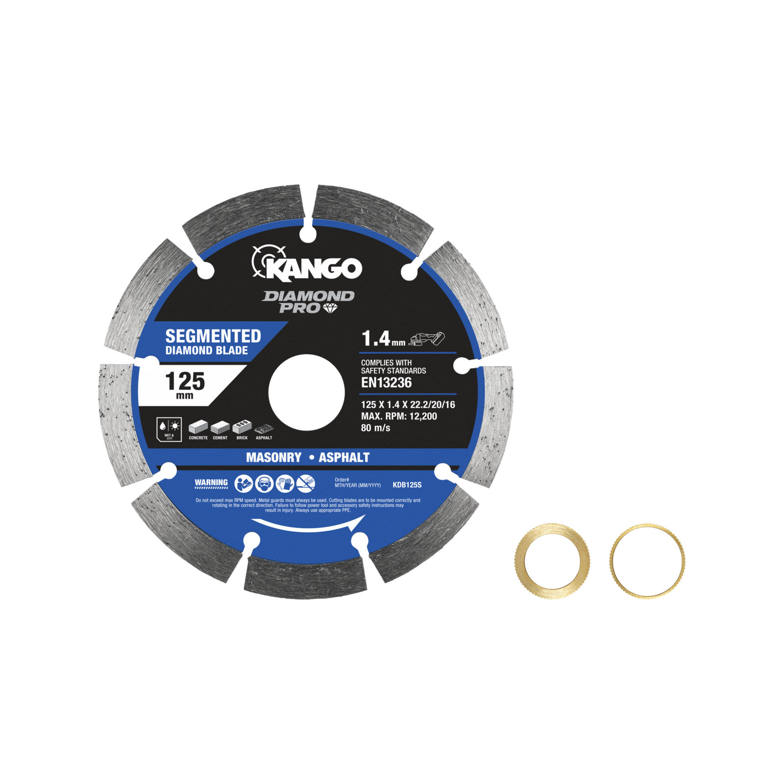 Kango 125mm Segmented Diamond Saw Blade