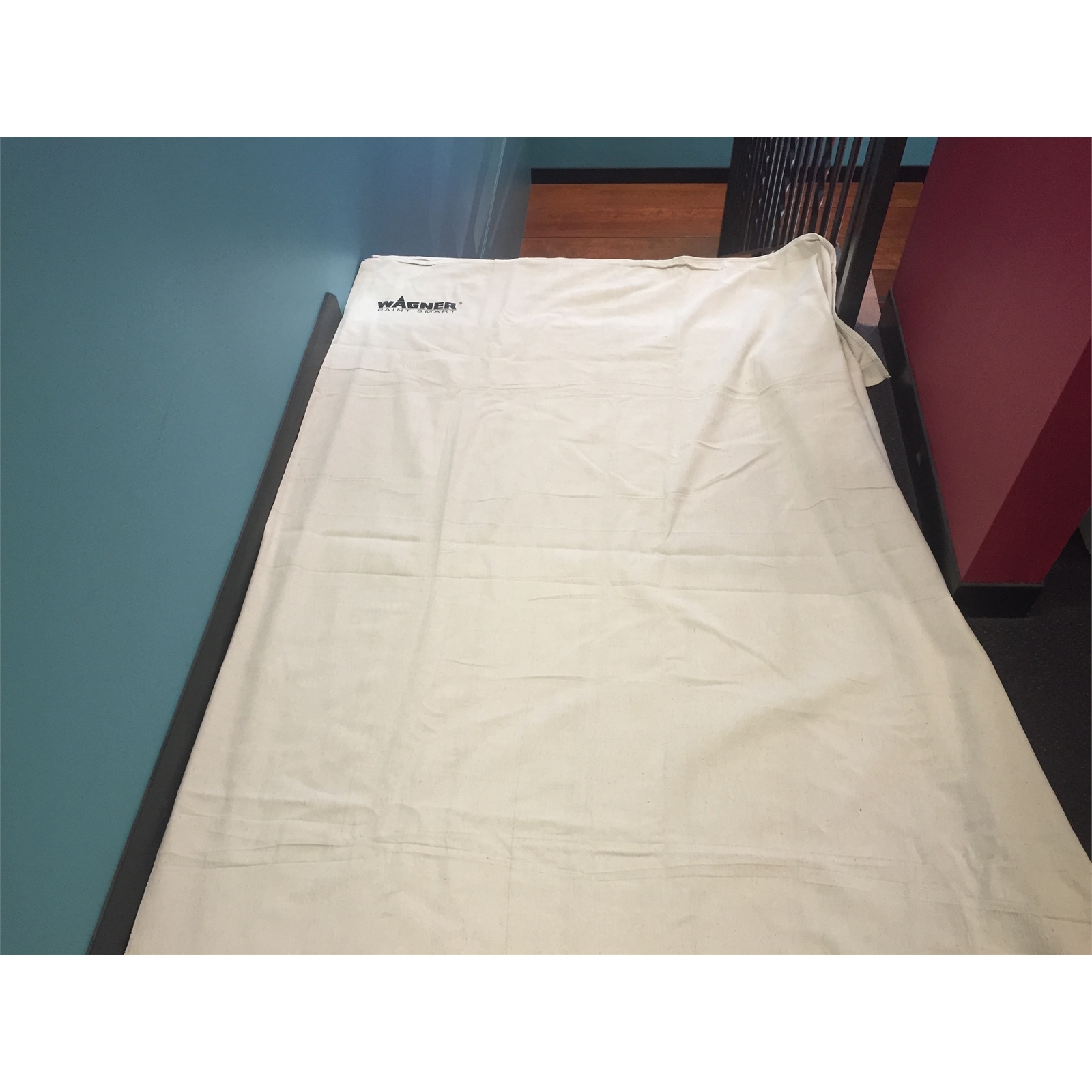 Wagner 1.5 x 3.6m Heavy Duty Canvas Drop Sheet 4 Wagner 1.5 x 3.6m Heavy Duty Canvas Drop Sheet