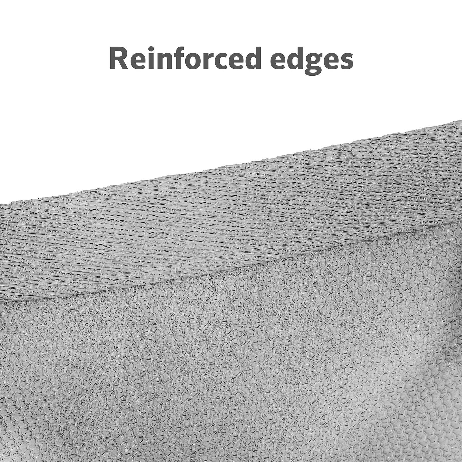 Coolaroo 5 x 5m Stone Triangle Commercial Grade Shade Sail 5 Coolaroo 5 x 5m Stone Triangle Commercial Grade Shade Sail