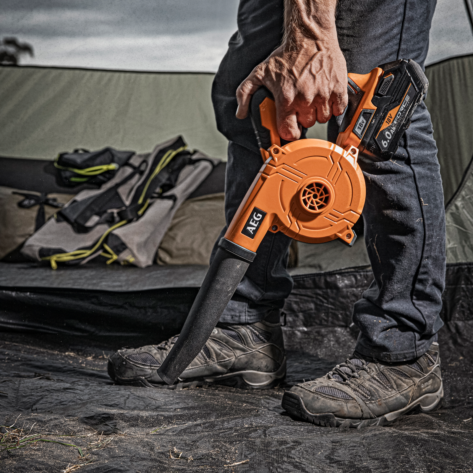 AEG 18V Workshop Blower And Inflator/Deflator