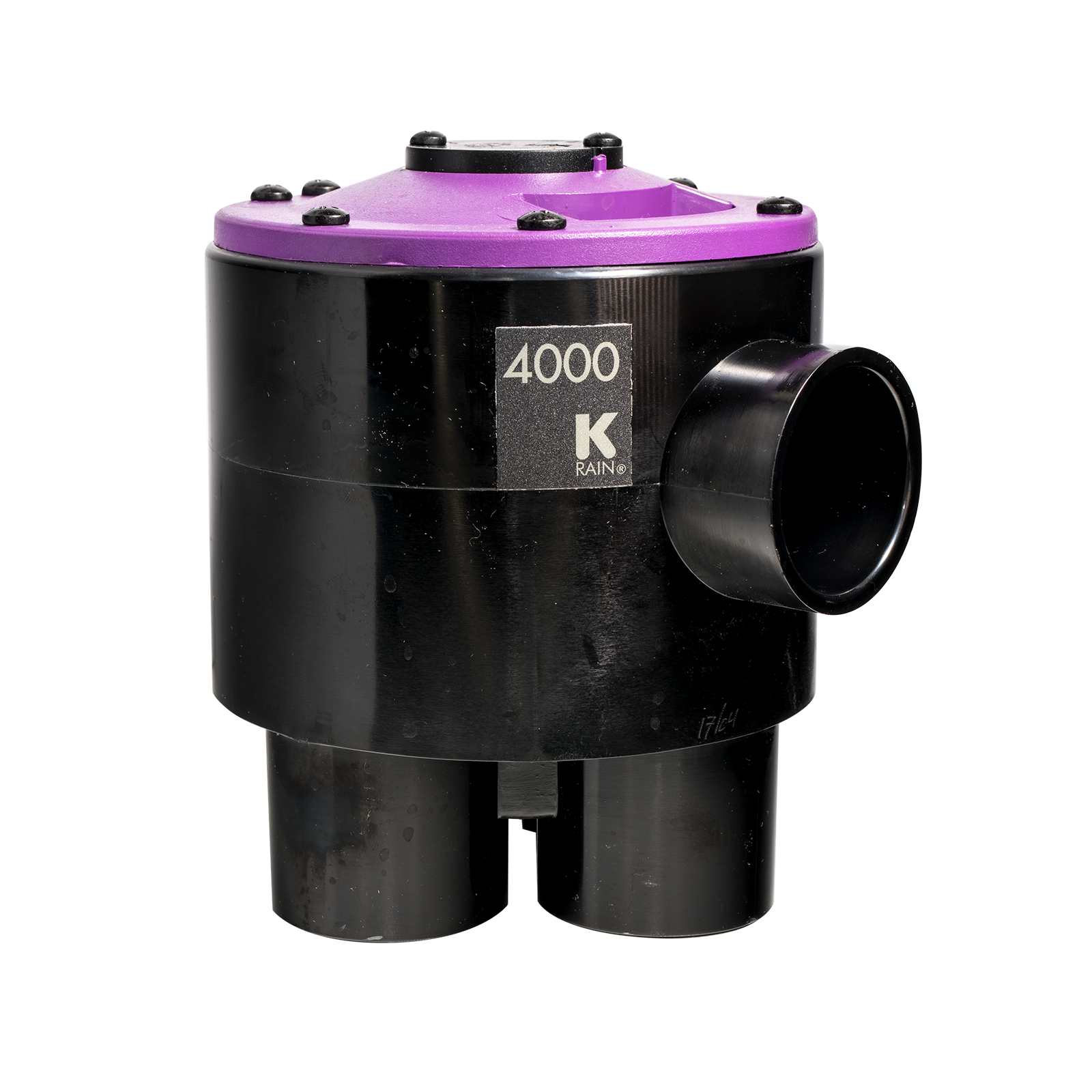 K-Rain 4000 Series Cammed for 3 Zone Operation (RCW) 4 Outlet Indexing Valve