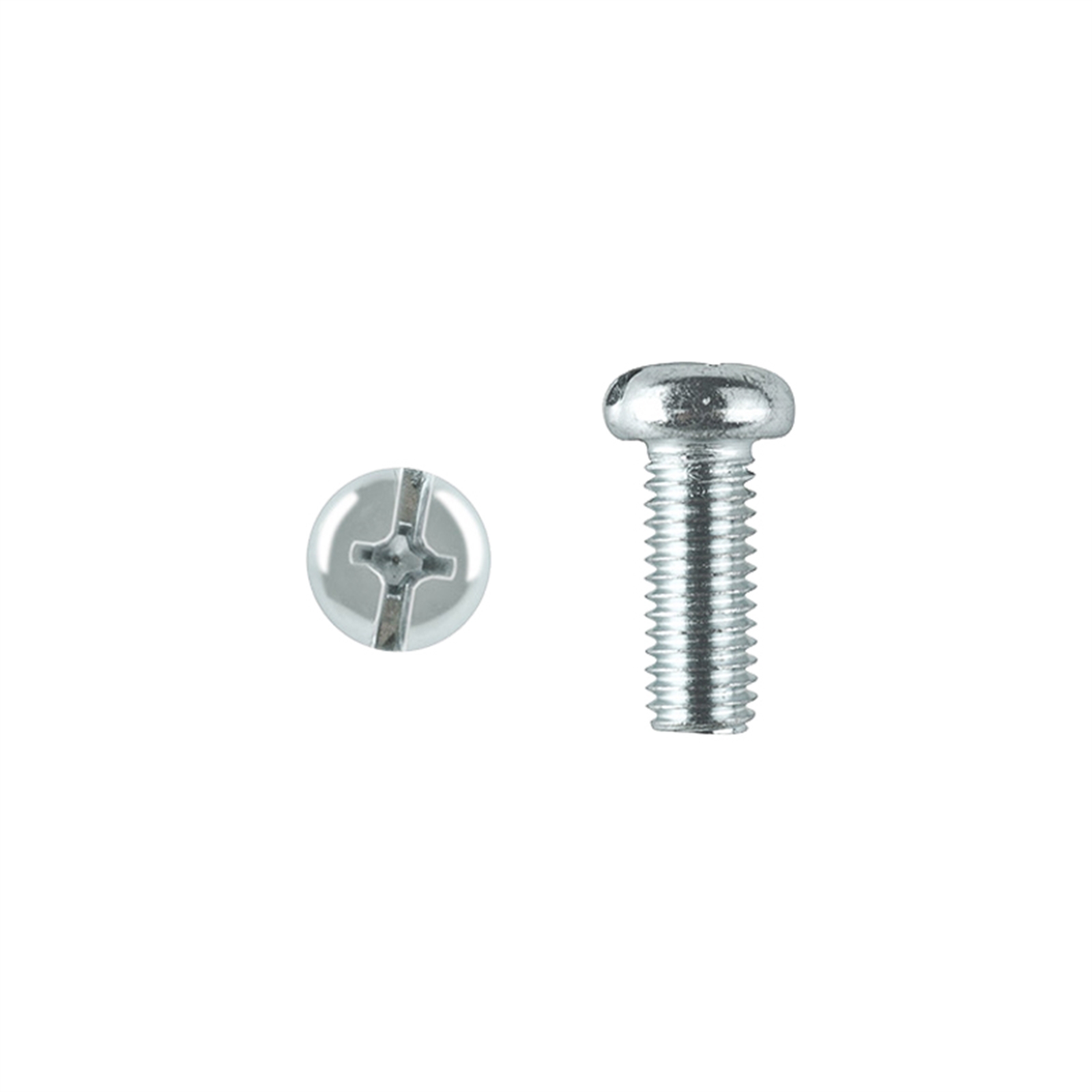 Pinnacle M5 x 15mm Zinc Plated Round Head Bolts And Nuts - 12 Pack