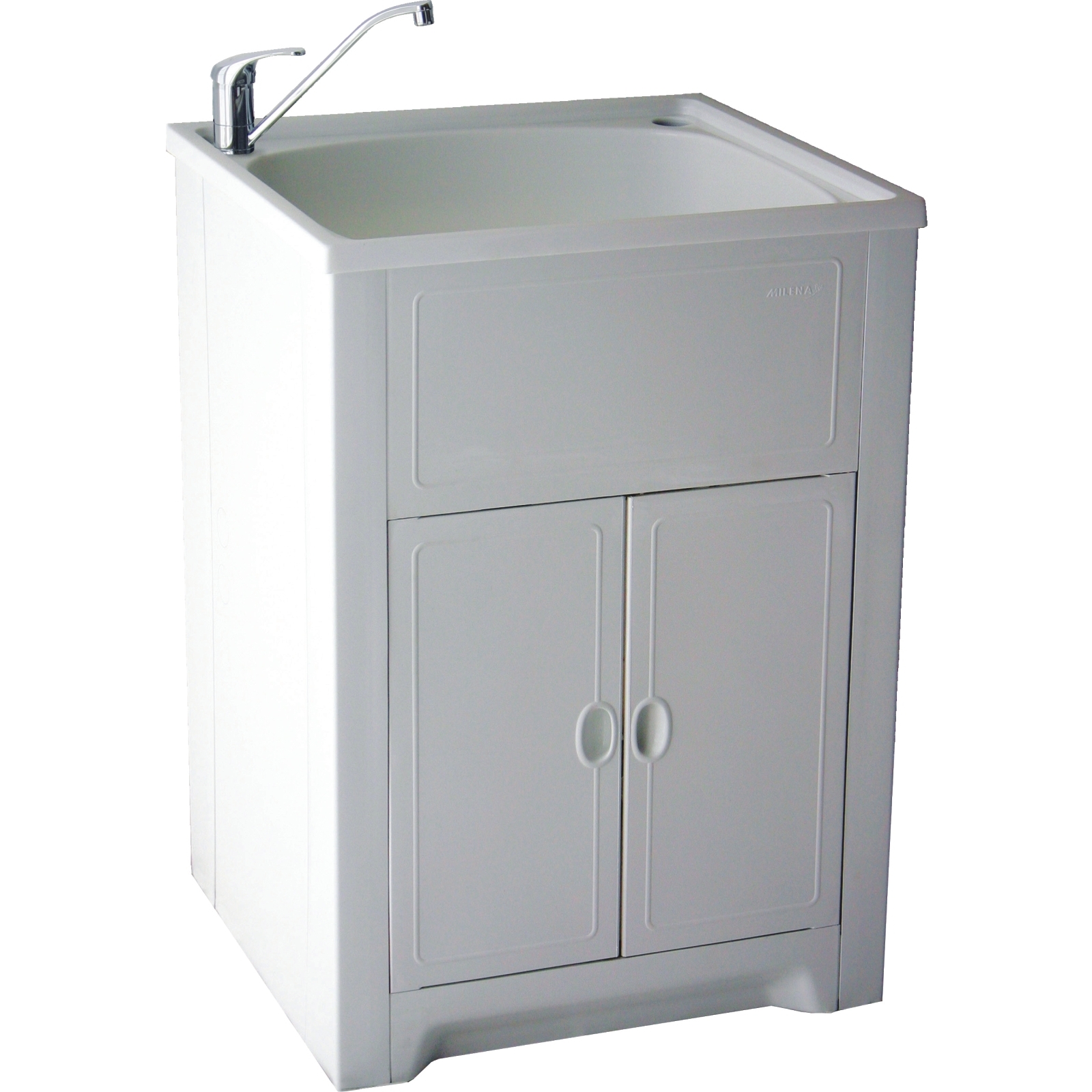 Milena LAUNDRY KING - 70L Laundry Trough And Cabinet