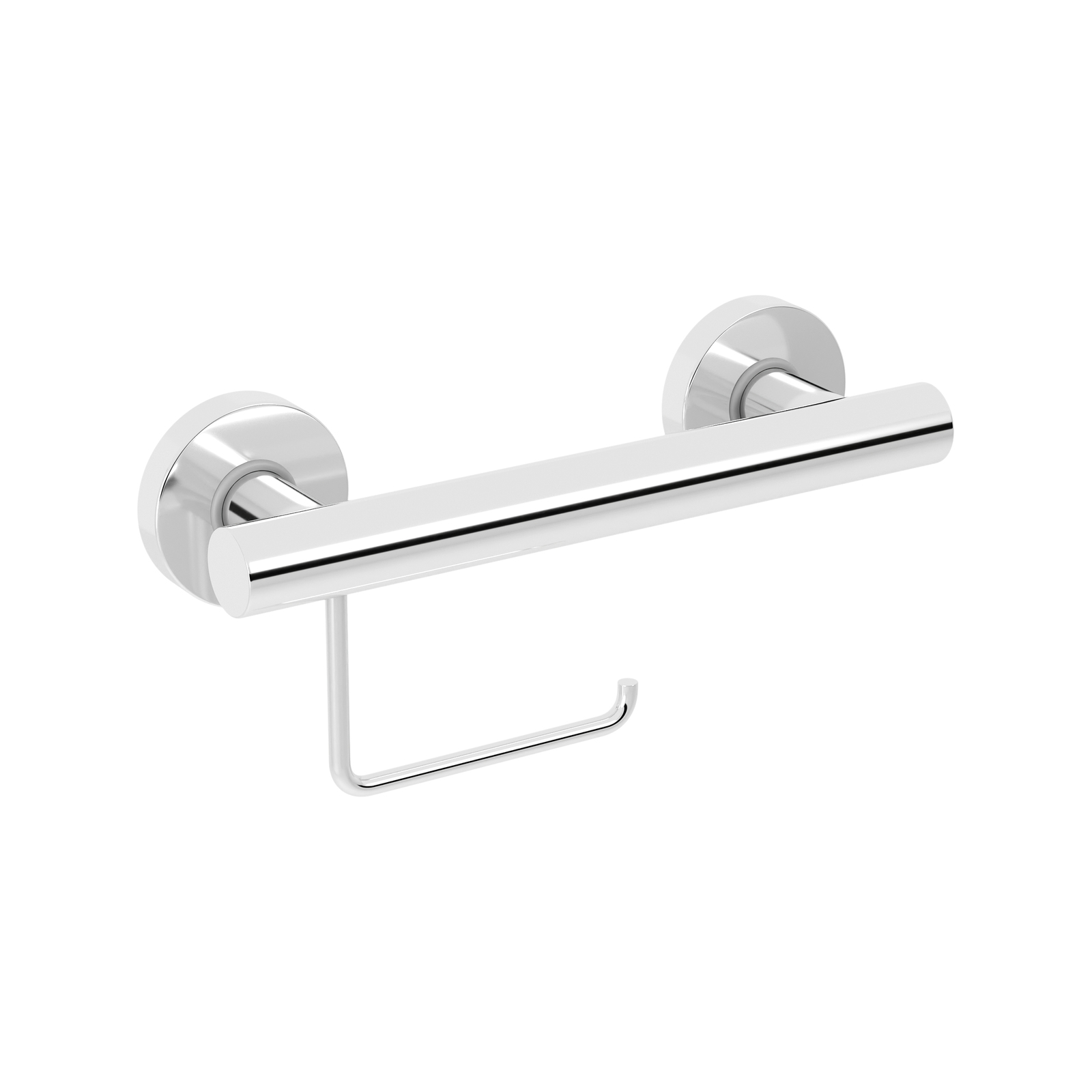 evekare Stainless Steel Toilet Roll Holder Grab Rail