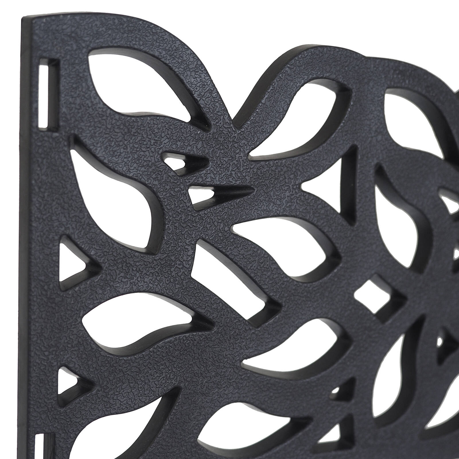 Matrix 900 x 150mm Charcoal Falling Leaves Garden Edging