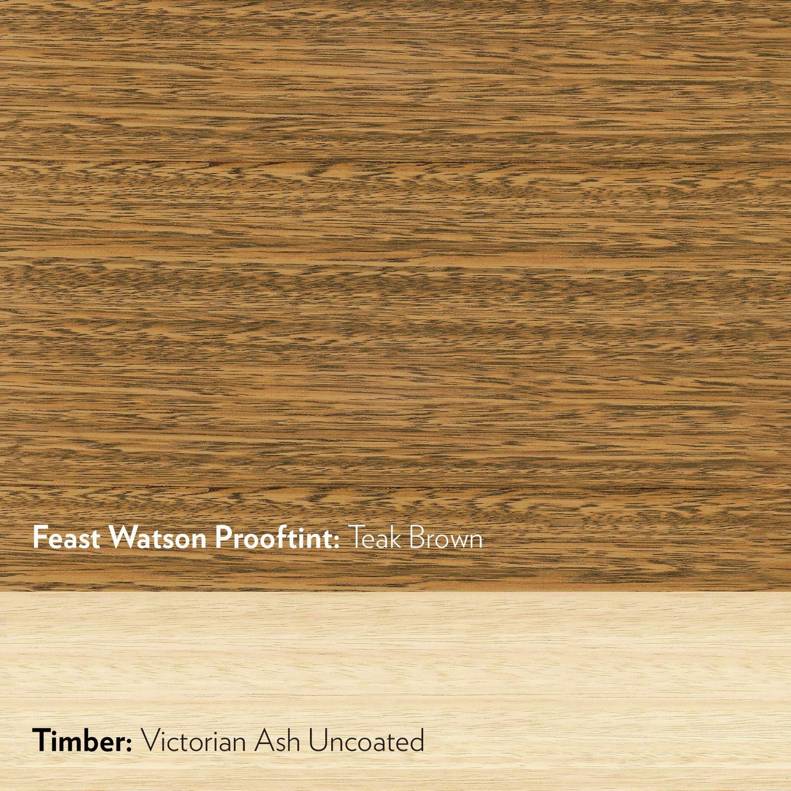 Feast Watson 250ml Teak Brown Prooftint Interior Stain