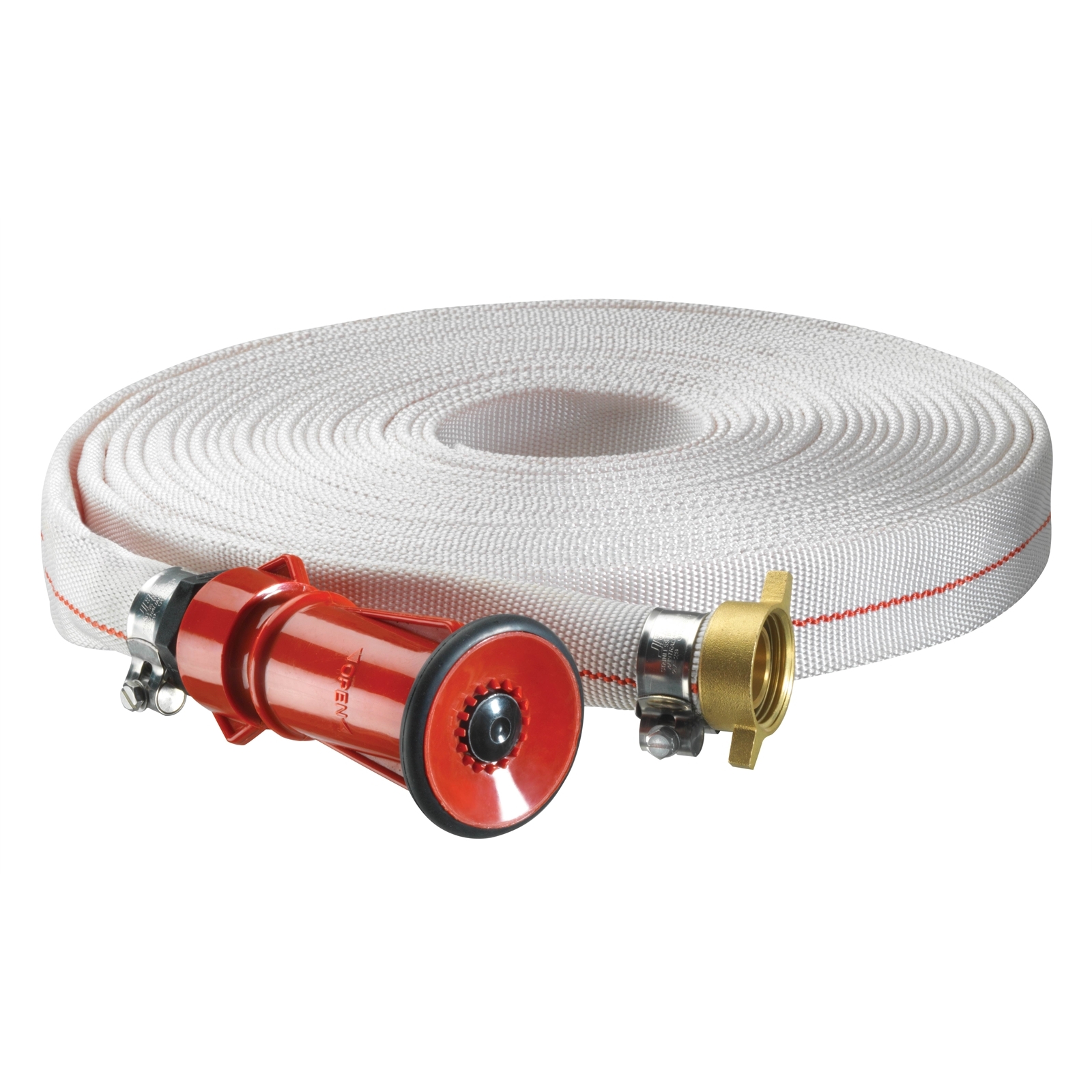 Ozito 25mm x 20m Fire Hose Kit