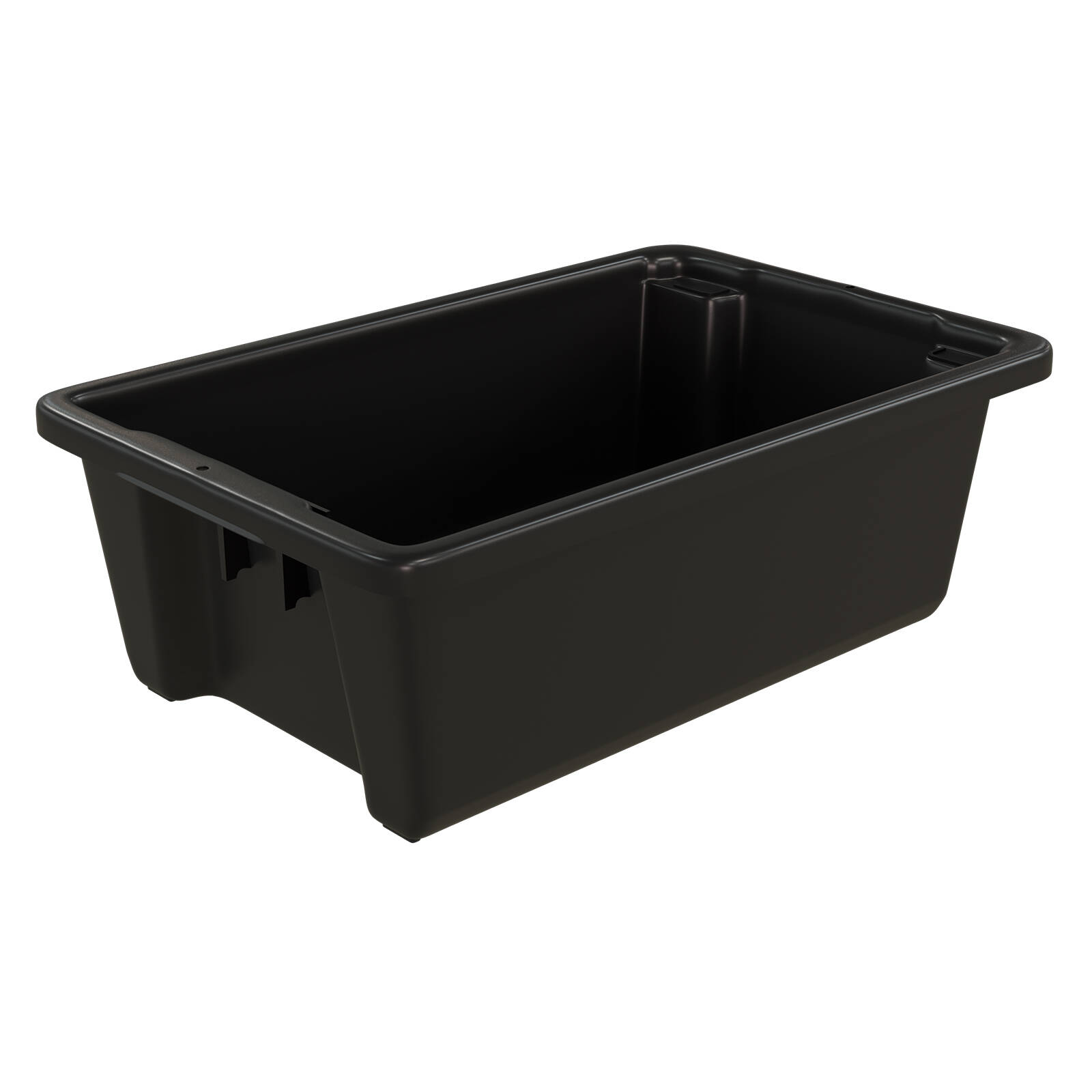 Handy Storage 30L Black Heavy Duty Crate