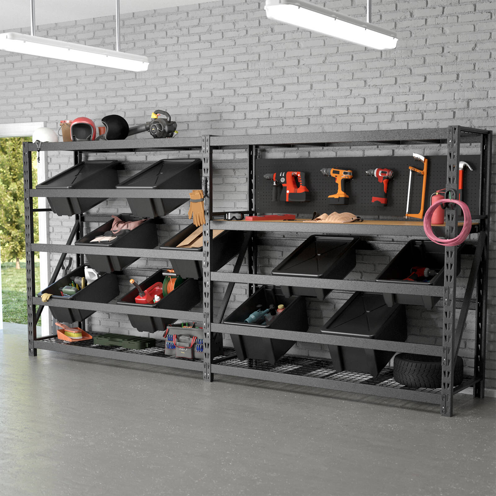 Handy Storage 30L Black Heavy Duty Crate 3 Handy Storage 30L Black Heavy Duty Crate