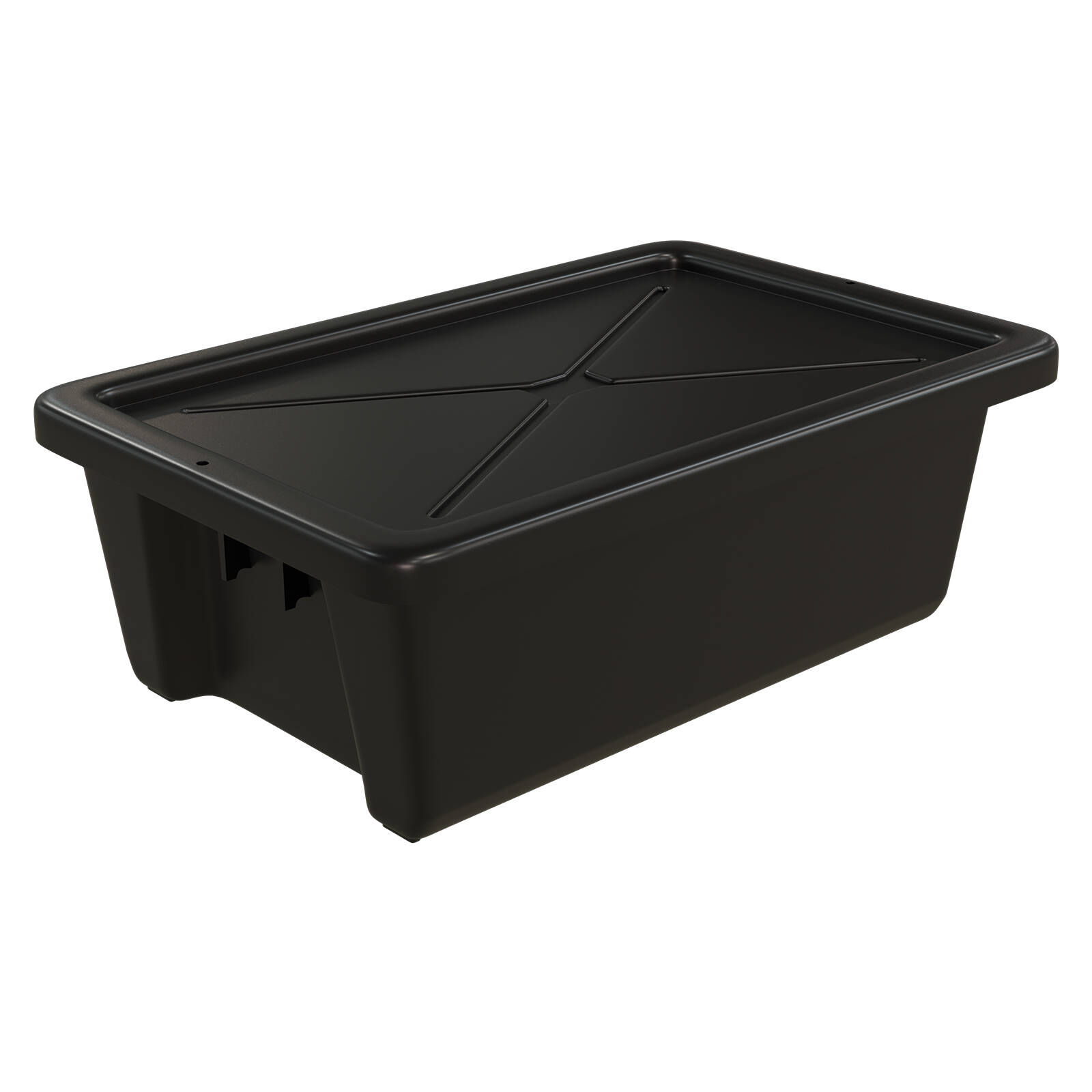 Handy Storage 30L Black Heavy Duty Crate 6 Handy Storage 30L Black Heavy Duty Crate