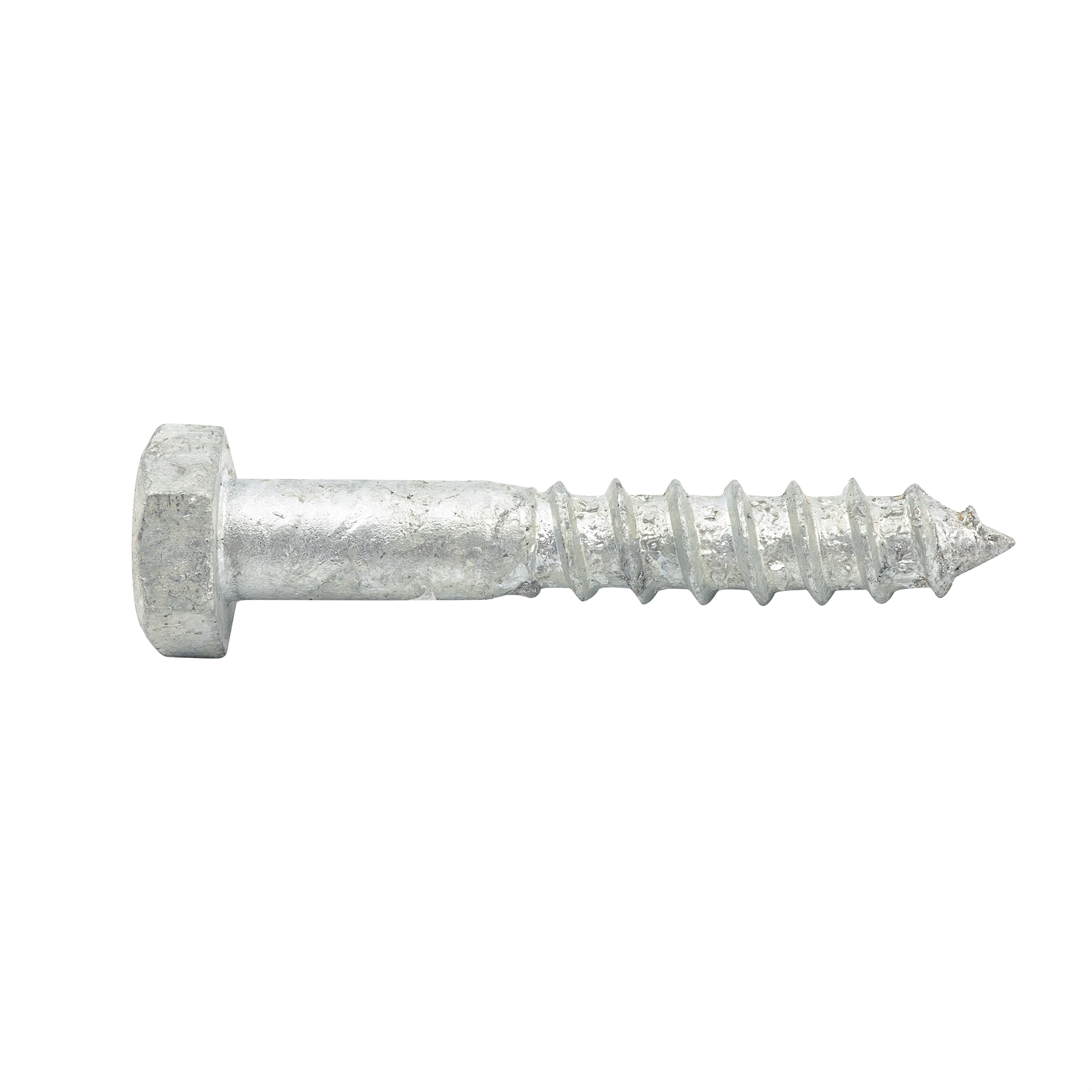 Zenith M8 x 50mm Hot Dipped Galvanised Coach Screw - Each