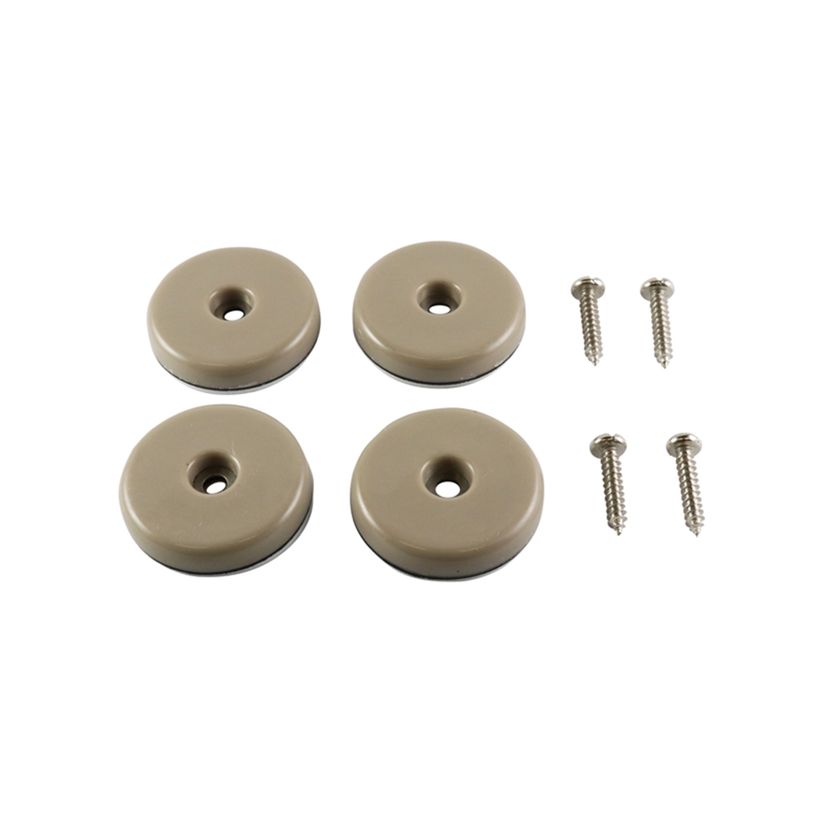 Surface Gard 38mm Round Slide Glide With Screws - 4 Pack