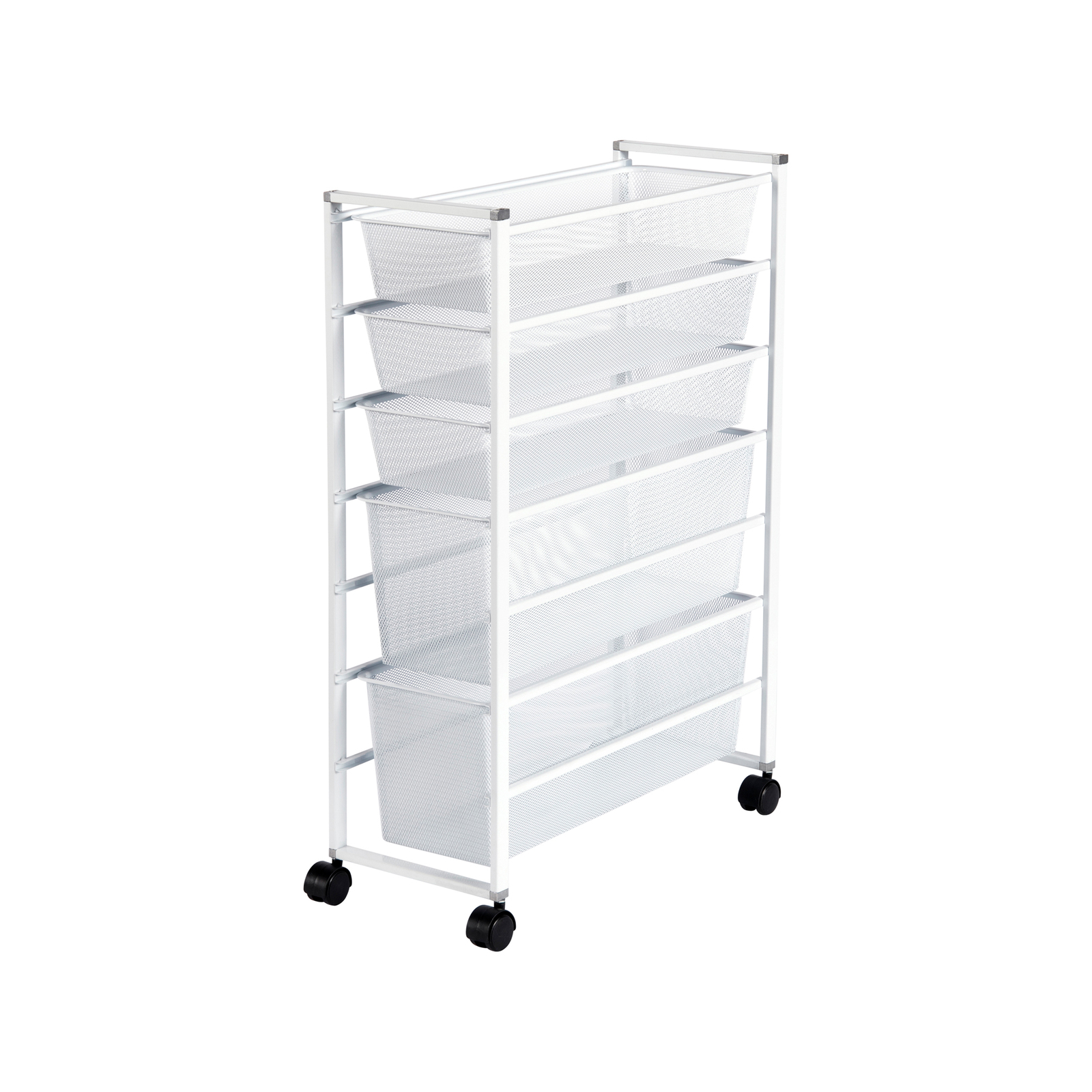 Flexi Storage Home Solutions Black Basket Frame Castors - 4 Pack 6 Flexi Storage Home Solutions Black Basket Frame Castors - 4 Pack