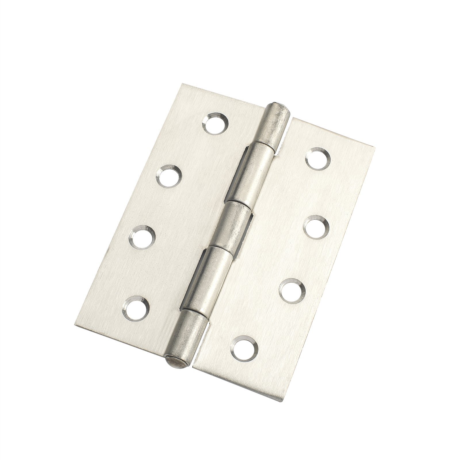 Lane 100 x 75 x 1.6mm Satin Stainless Steel Fixed Pin Butt Hinge
