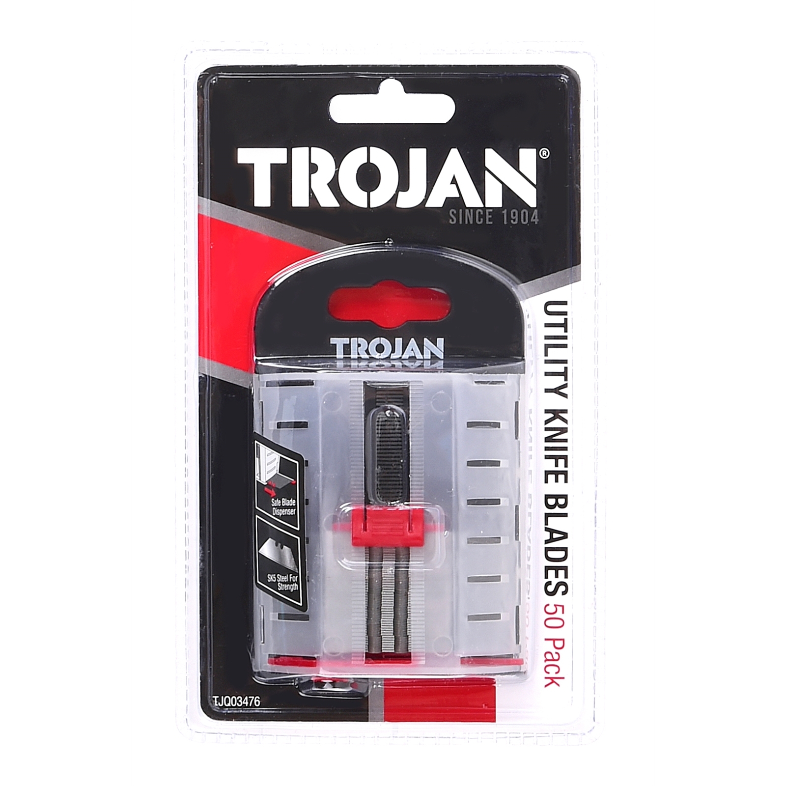 Trojan Utility Knife Blades - 50 Pack