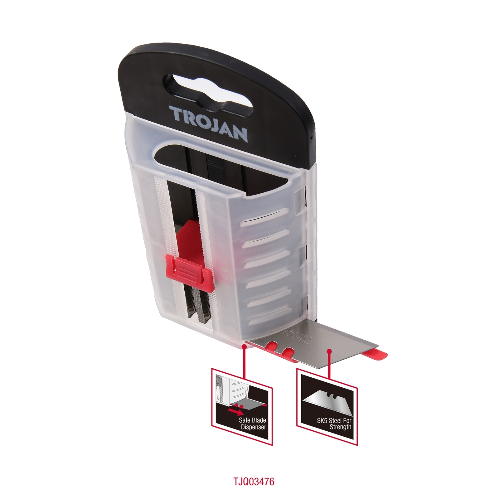 Trojan Utility Knife Blades - 50 Pack 3 Trojan Utility Knife Blades - 50 Pack