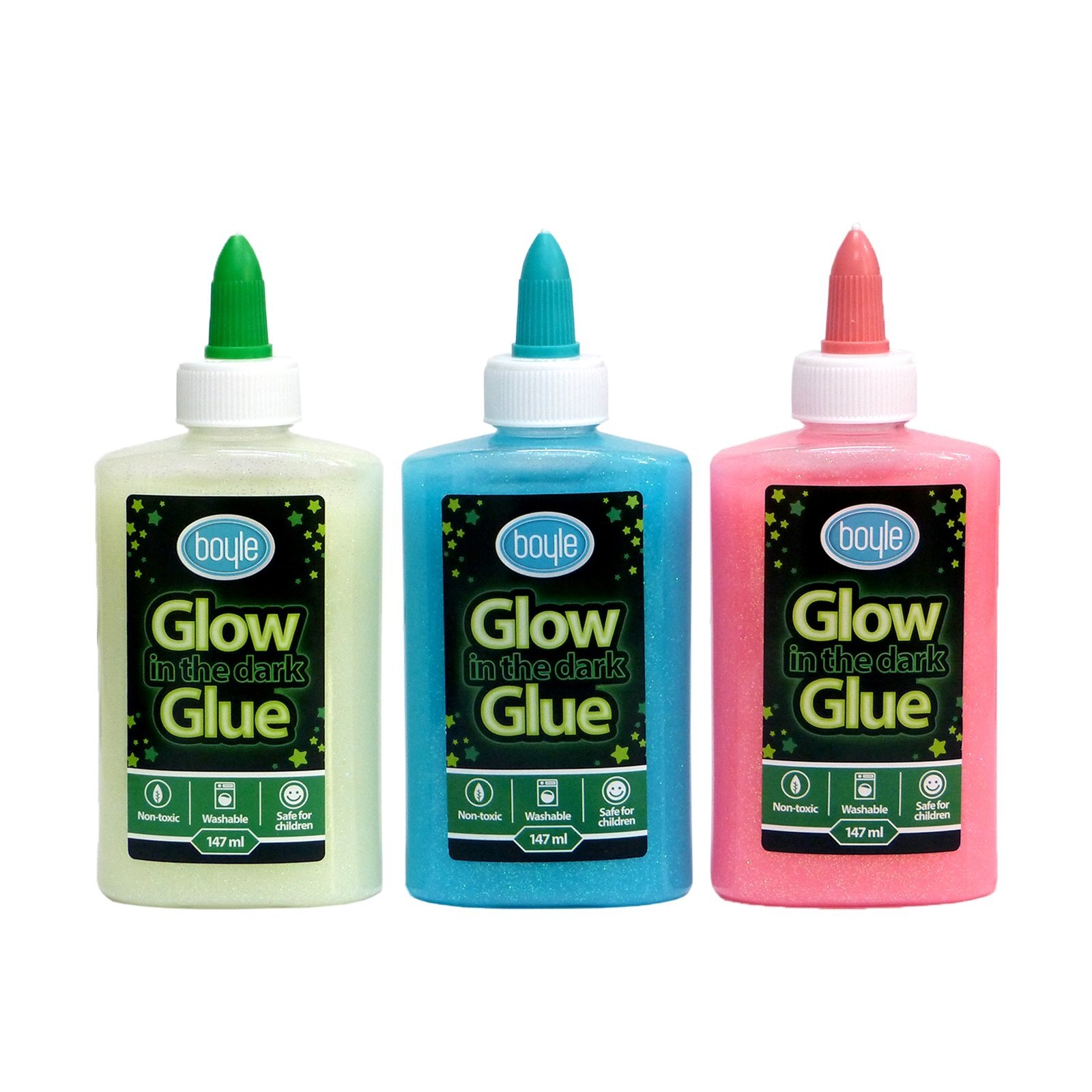 Boyle 147ml Glow In The Dark Adhesive Craft Glue