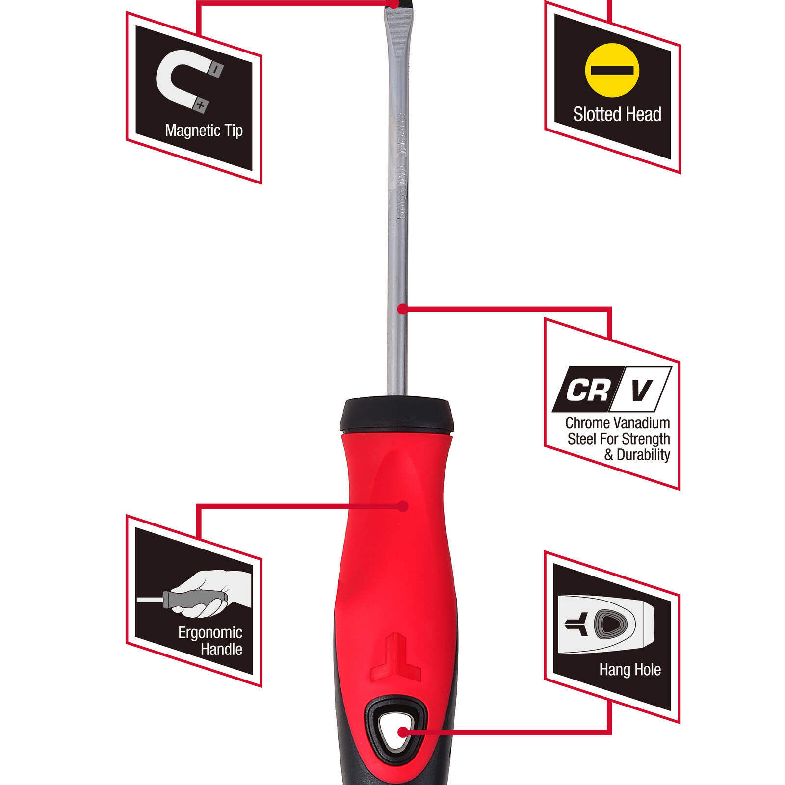 Trojan 100mm No.5 Slot Screwdriver