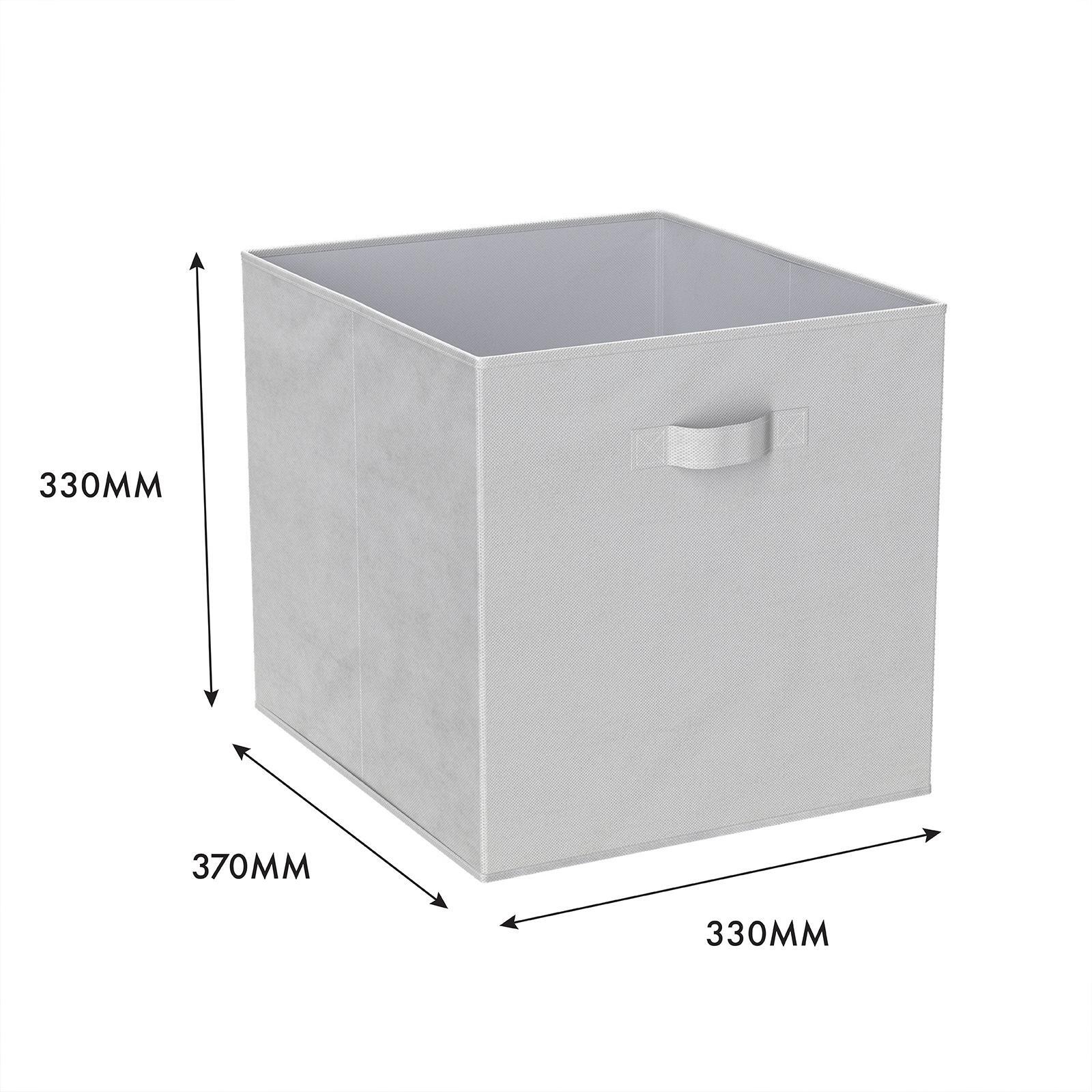Flexi Storage Clever Cube 330 x 330 x 370mm Vivid White Insert with Handle