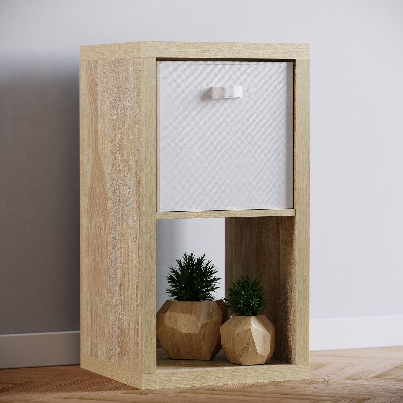 Flexi Storage Clever Cube 330 x 330 x 370mm Vivid White Insert with Handle 3 Flexi Storage Clever Cube 330 x 330 x 370mm Vivid White Insert with Handle