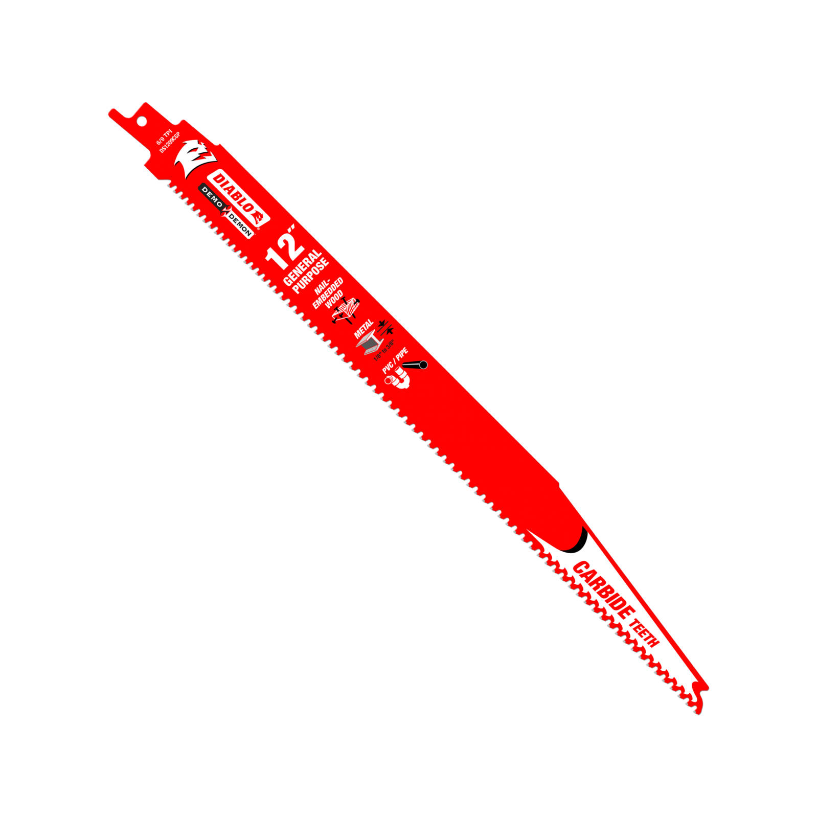 Diablo 12" Demo Demon Carbide General Purpose Reciprocating Saw Blade