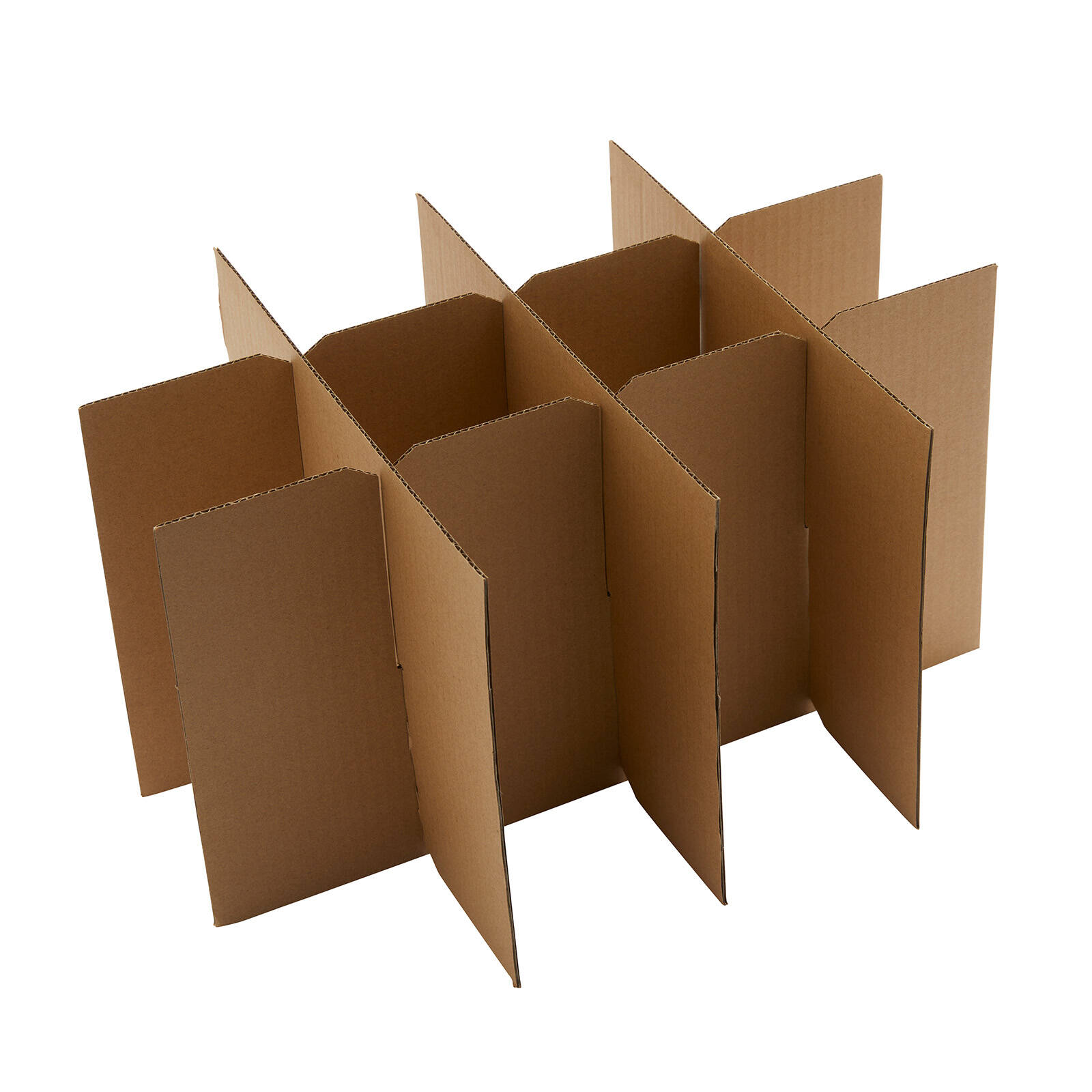 Wrap & Move 240 x 325 x 200mm 12 Bottle Wine Divider Carton Insert