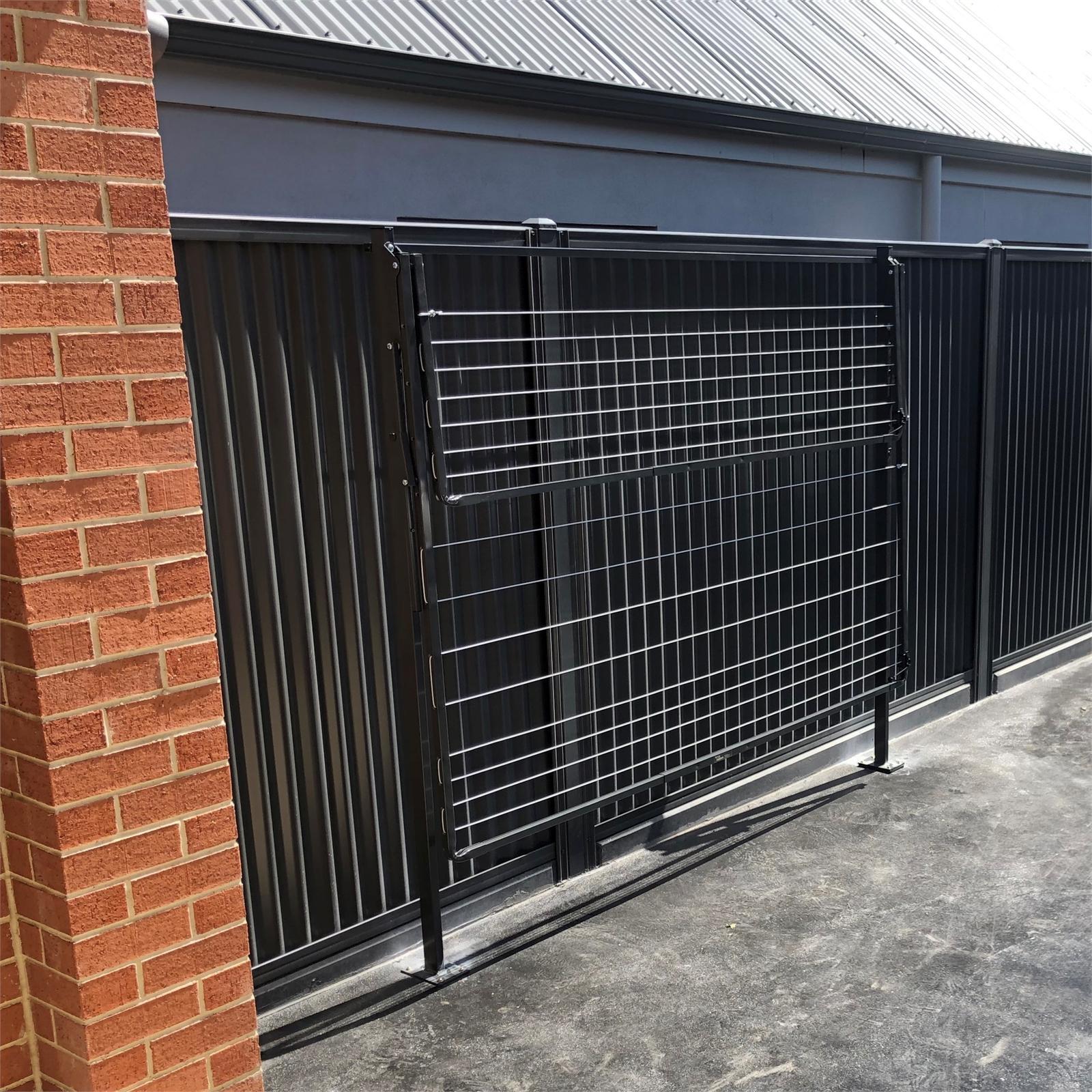 Austral 2.4m Woodland Grey Fold Down Clothesline Accessory Ground Mount Kit Plated