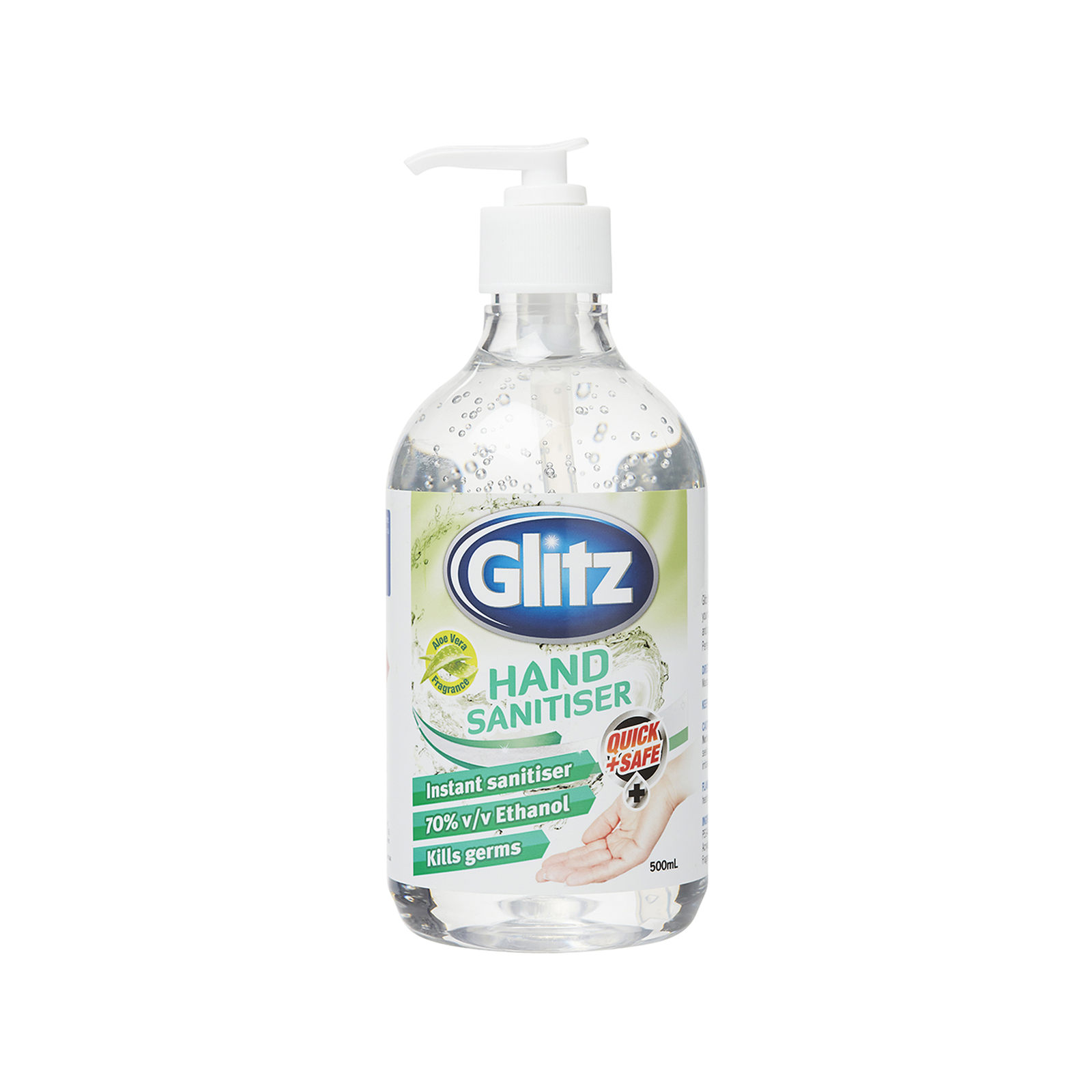 Glitz 500ml Waterless Hand Sanitiser