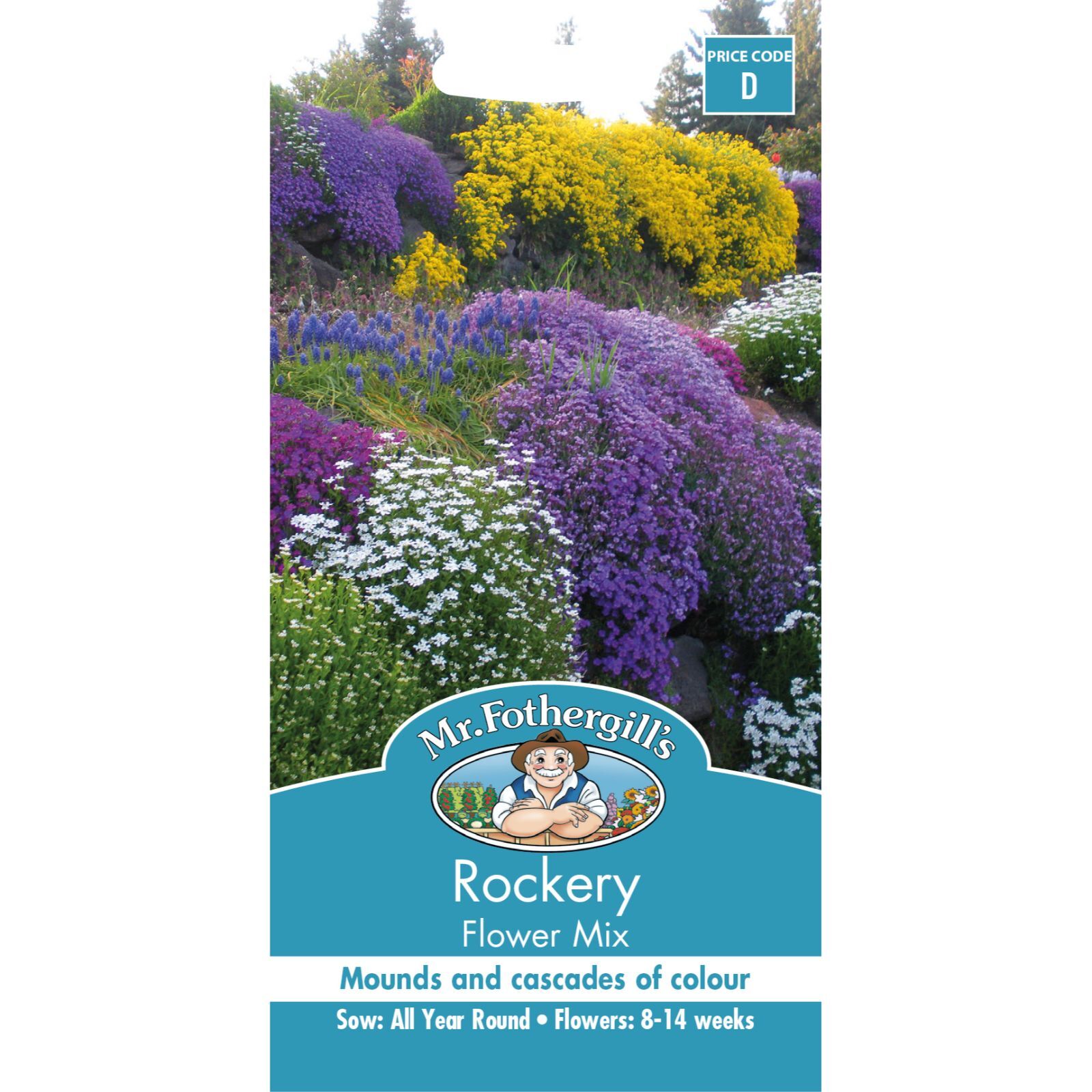 Mr Fothergills Rockery Mix Flower Seed