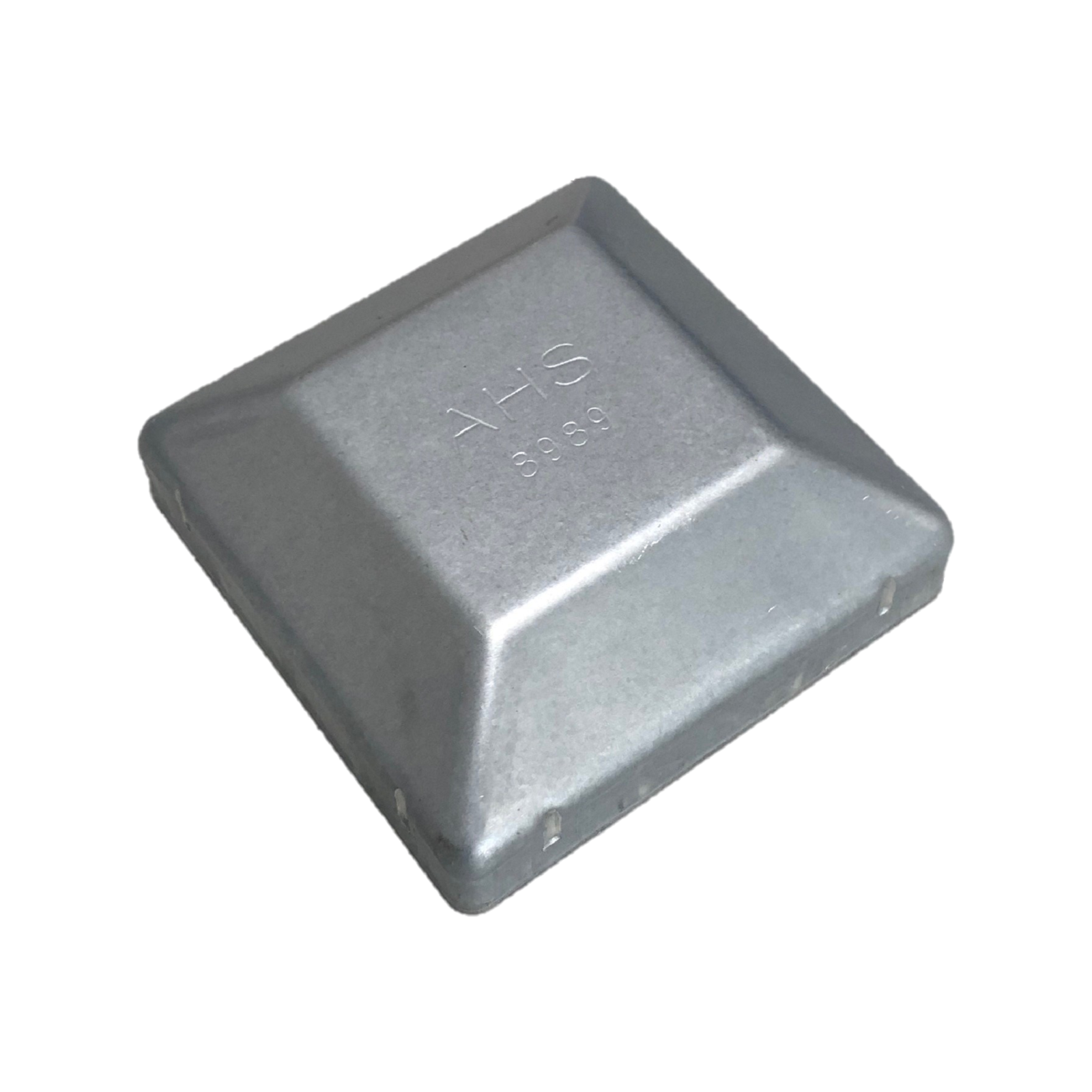 Australian Handyman Supplies 89 x 89mm 90 x 90 Galvanised Steel Fence Post Cap