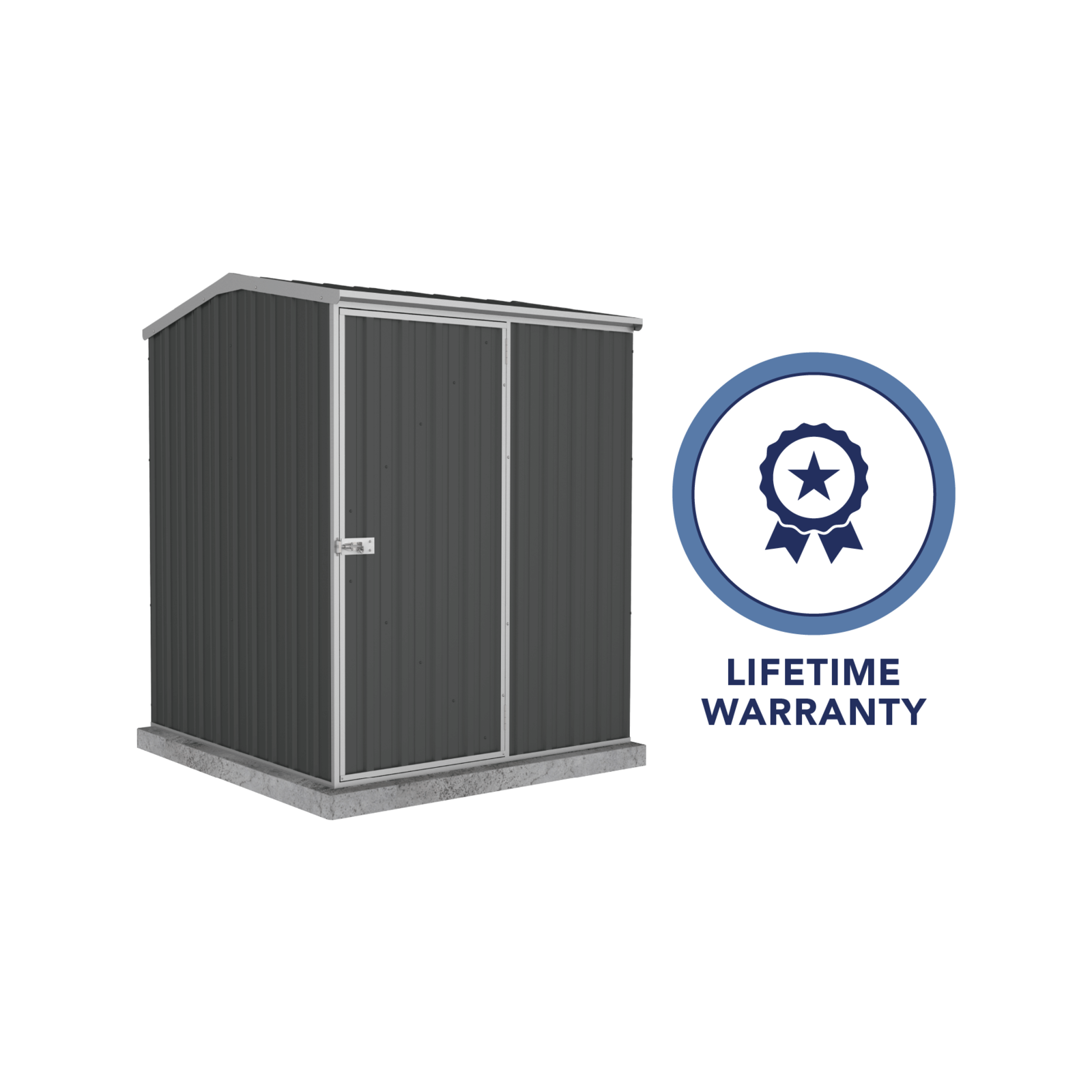 Absco Sheds 1.52 x 1.52 x 1.95m Monument Premier Single Door Garden Shed 3 Absco Sheds 1.52 x 1.52 x 1.95m Monument Premier Single Door Garden Shed