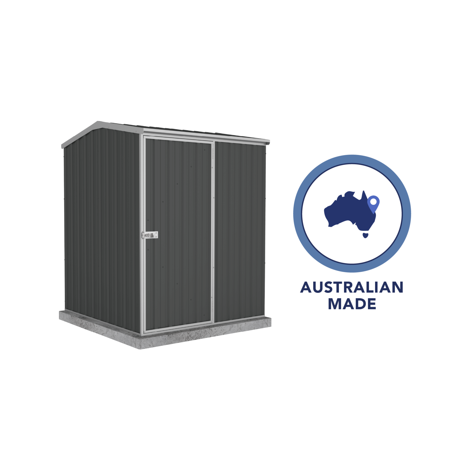 Absco Sheds 1.52 x 1.52 x 1.95m Monument Premier Single Door Garden Shed 7 Absco Sheds 1.52 x 1.52 x 1.95m Monument Premier Single Door Garden Shed