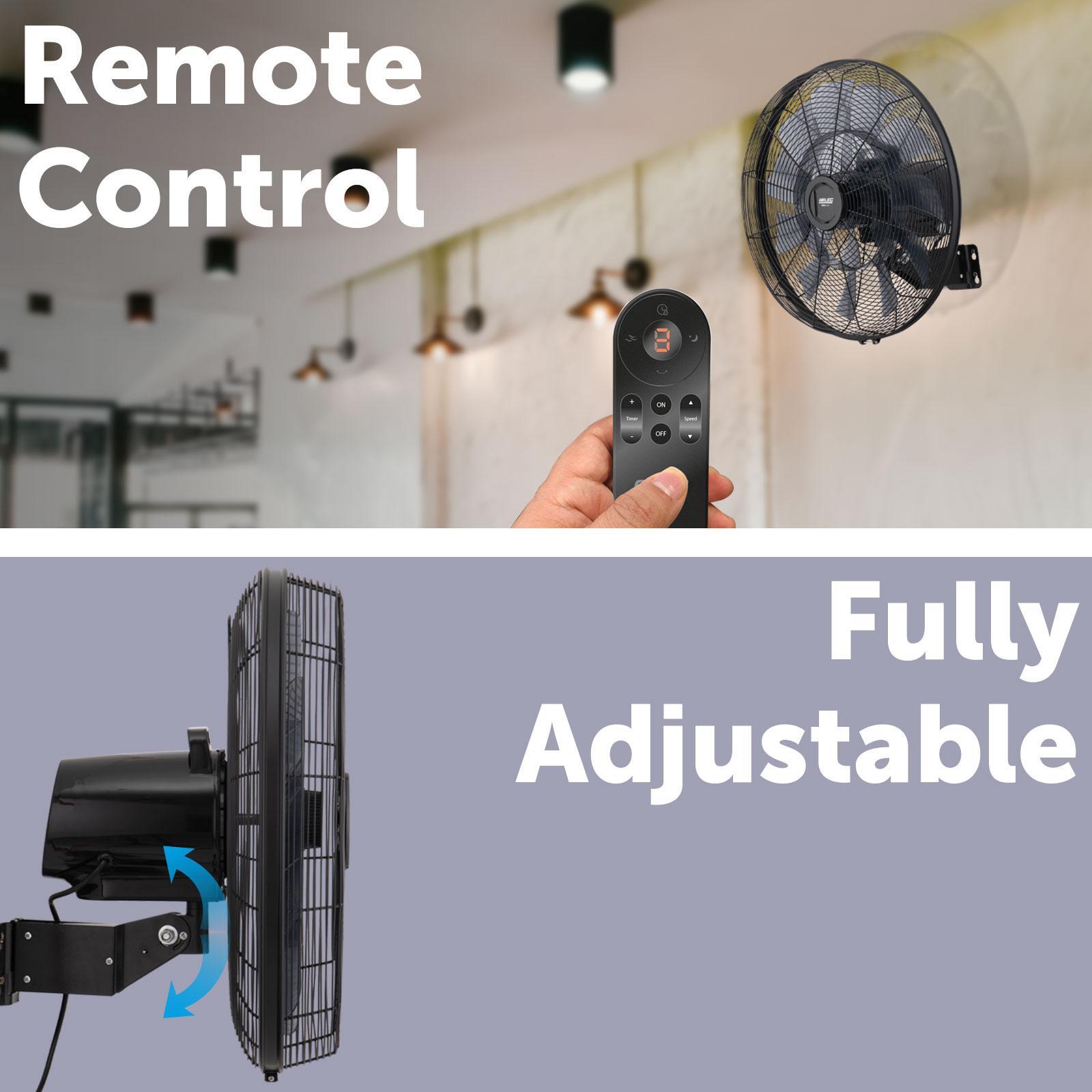 Arlec 45cm Grid Connect Smart DC Wall Fan 5 Arlec 45cm Grid Connect Smart DC Wall Fan