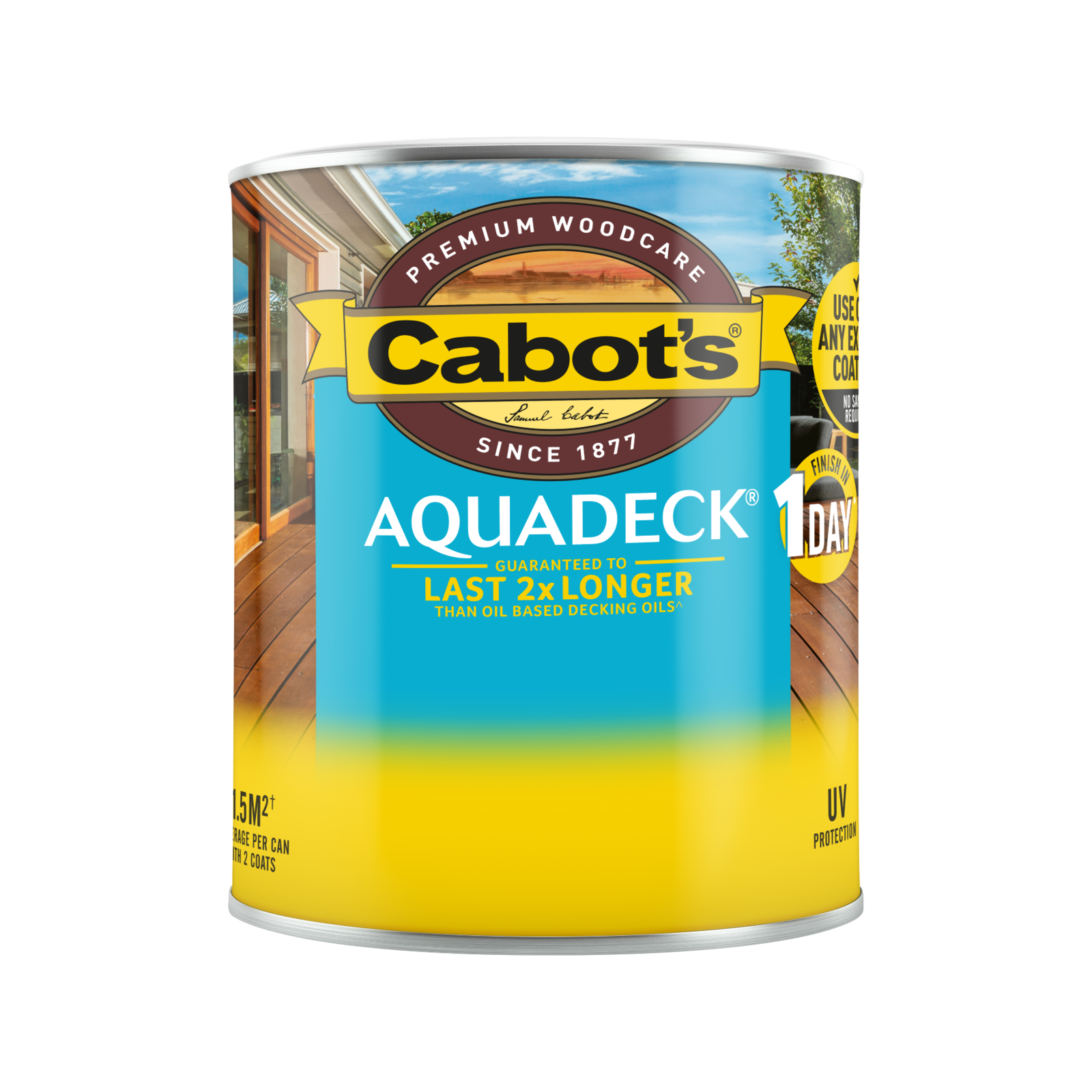 Cabot's 250ml Merbau Aquadeck Sample Pot