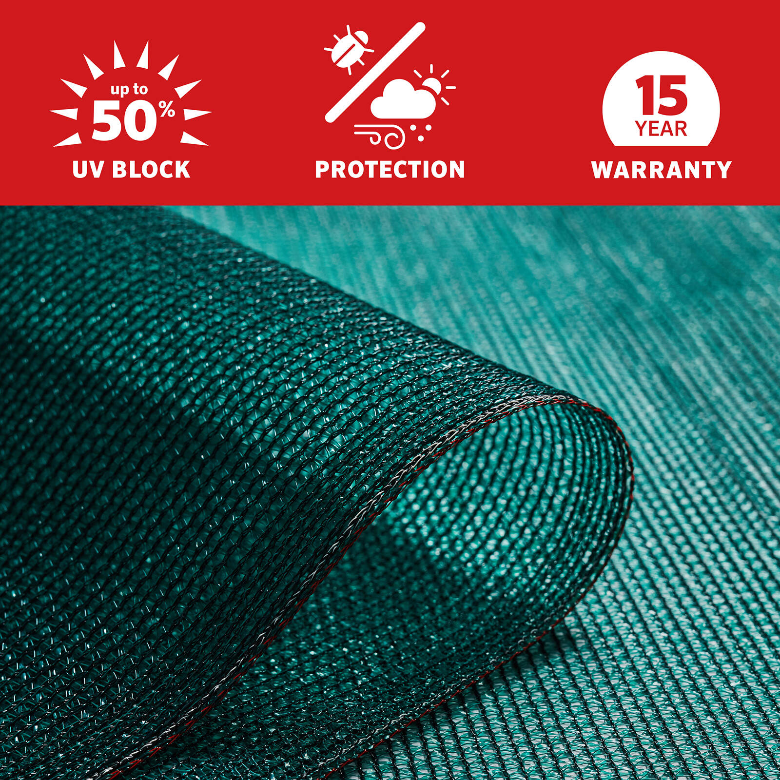 Coolaroo 3.66m Wide Rainforest Garden Shade Cloth 50% UV Block – P/Mtr 6 Coolaroo 3.66m Wide Rainforest Garden Shade Cloth 50% UV Block – P/Mtr