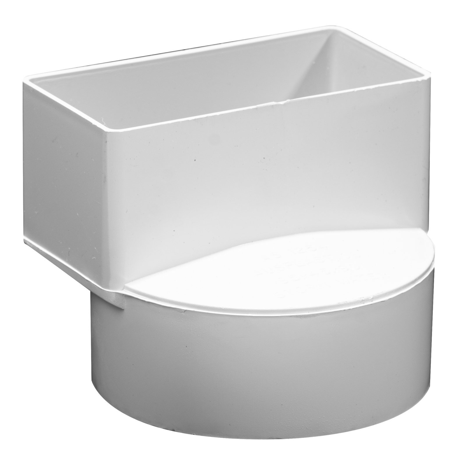 Holman 100 x 80 x 90mm PVC Stormwater Downpipe Adaptor