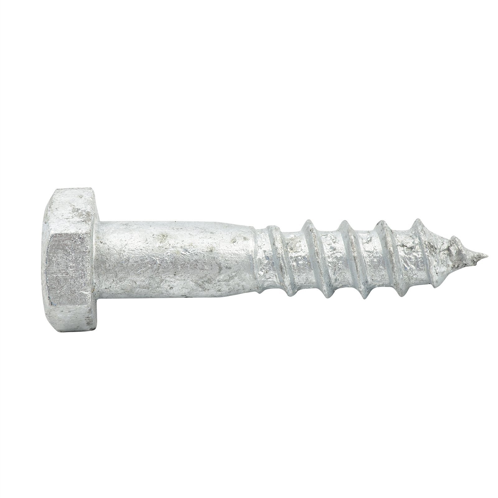 Zenith M10 x 50mm Hot Dipped Galvanised Hex Head Coach Screw - Each