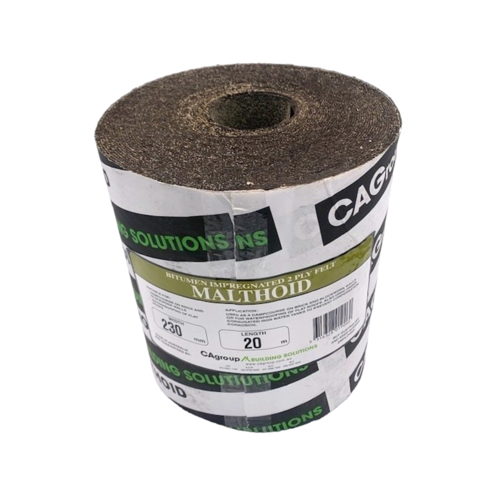 Consolidated Alloys 230mm x 20m Malthoid 2 Ply Bituminous Felt