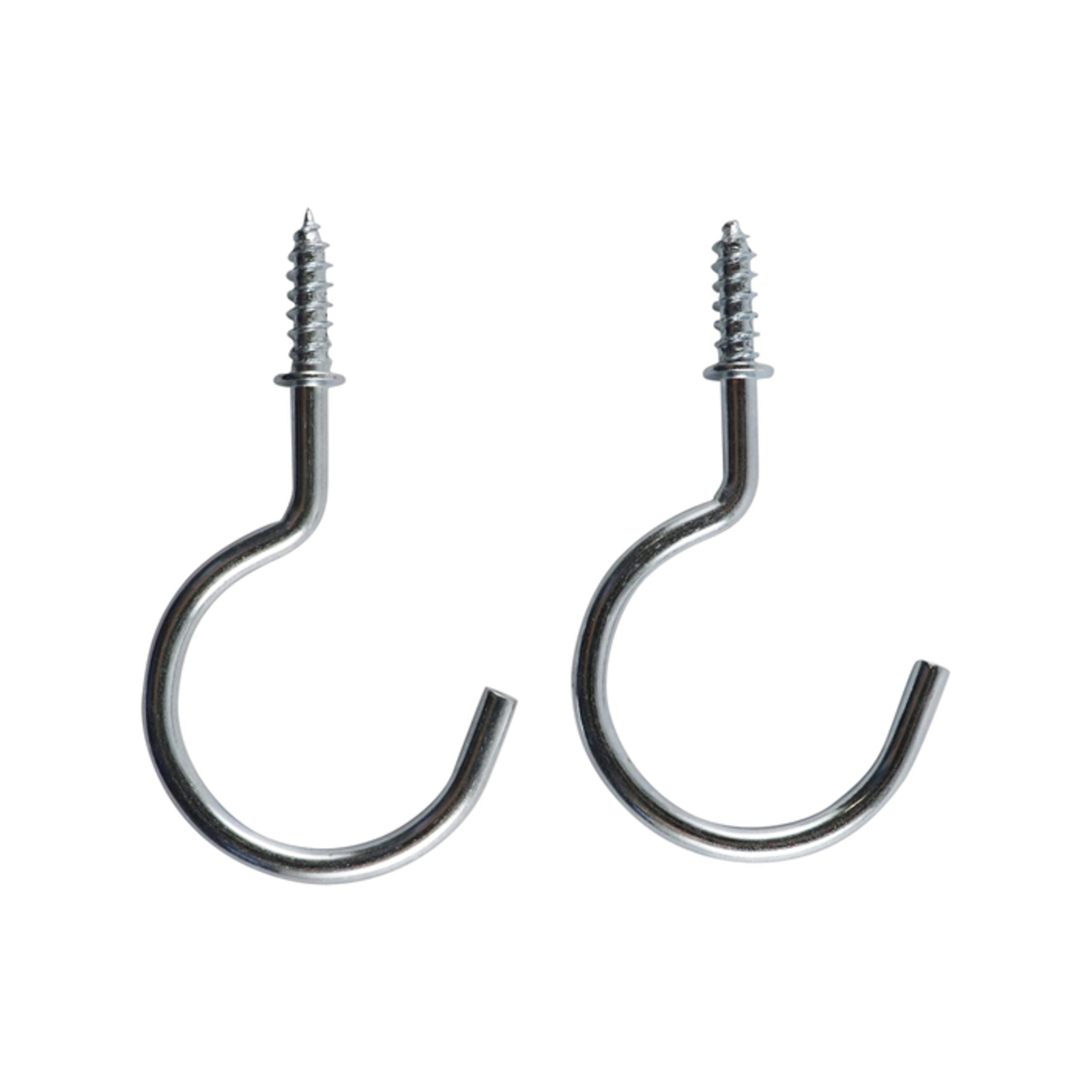 Everhang 28mm Zinc Plated Cup Hook - 2 Pack