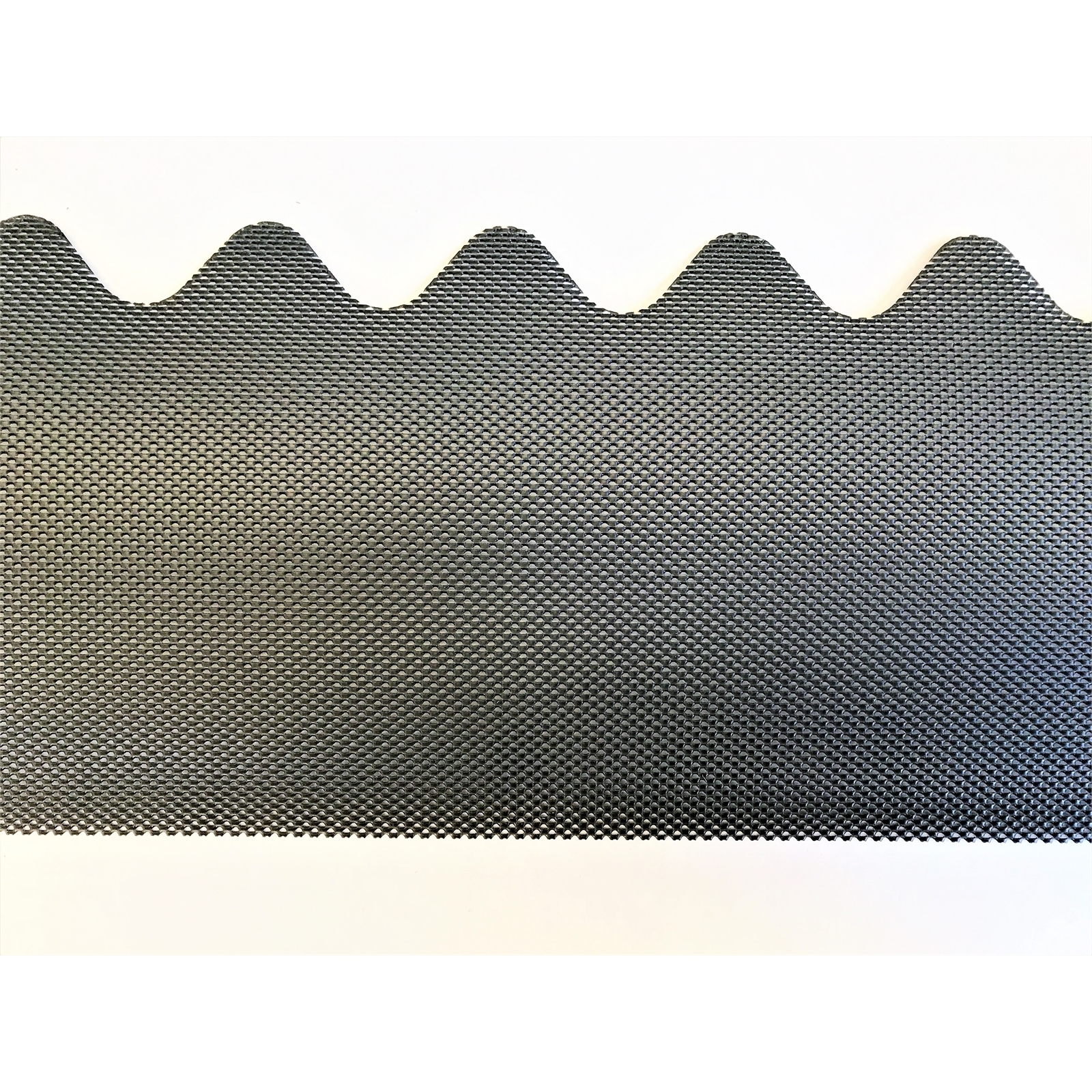 Gutterguard Gumleaf 2mm Hole size for Corrugated Roof Monument colour 1200mm Long