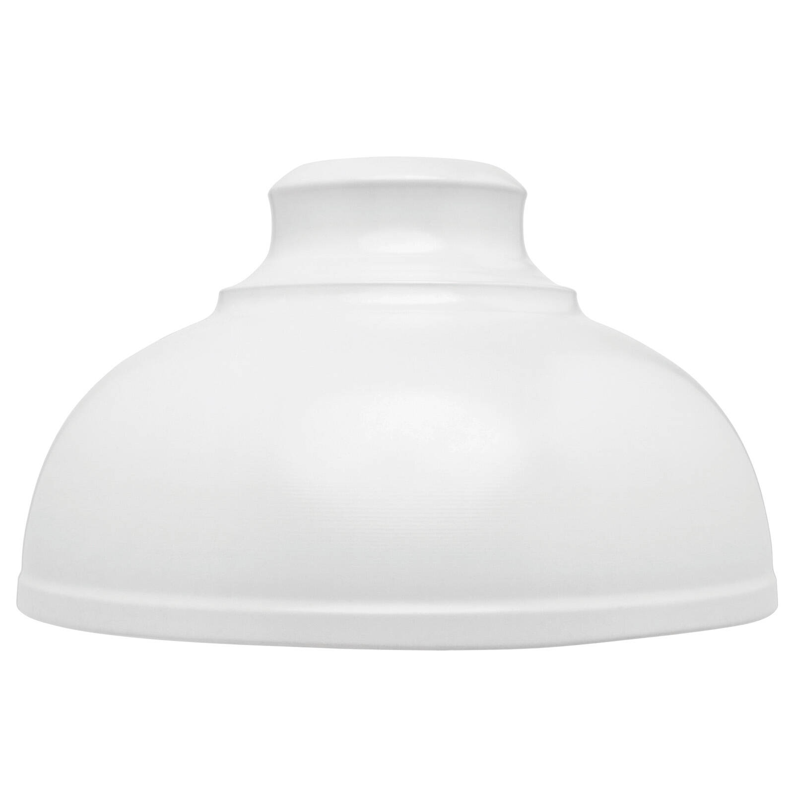 Brilliant 28cm White Matt Foundry DIY Install Batten Fix Light Shade