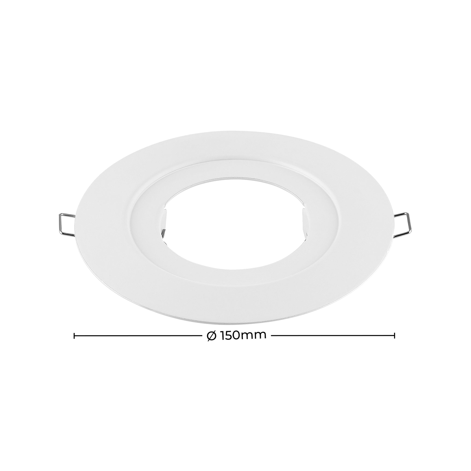 Deta 70mm Downlight Conversion Plate For Existing 85-130mm Cutout 4 Deta 70mm Downlight Conversion Plate For Existing 85-130mm Cutout