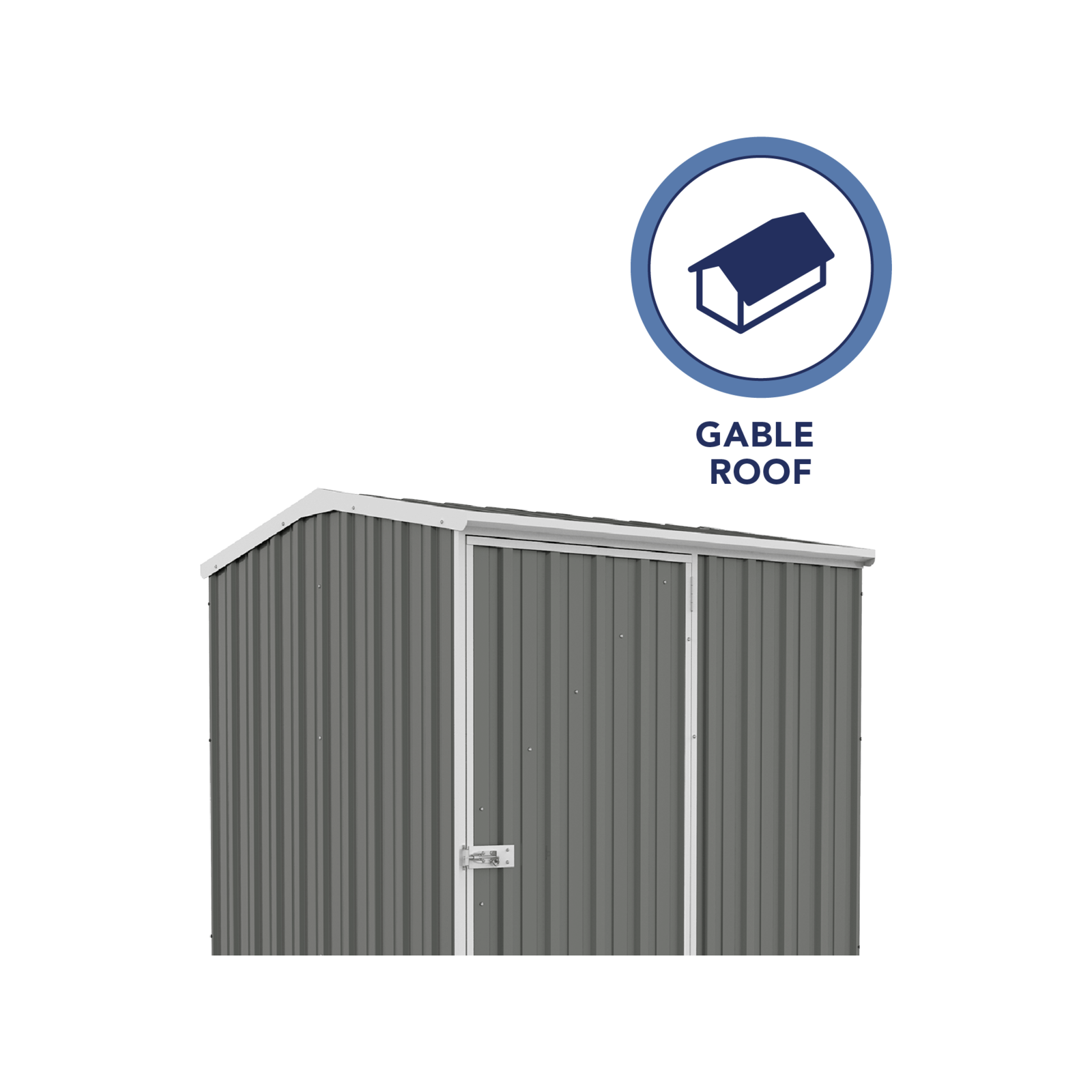 Absco Sheds 1.52 x 1.52 x 1.95m Woodland Grey Premier Single Door Garden Shed 6 Absco Sheds 1.52 x 1.52 x 1.95m Woodland Grey Premier Single Door Garden Shed