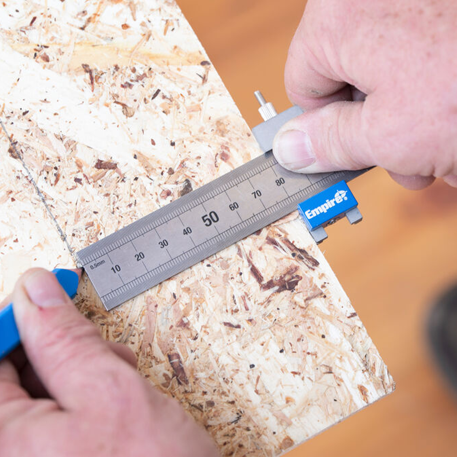 Empire Stainless Steel Ruler Stop 6 Empire Stainless Steel Ruler Stop