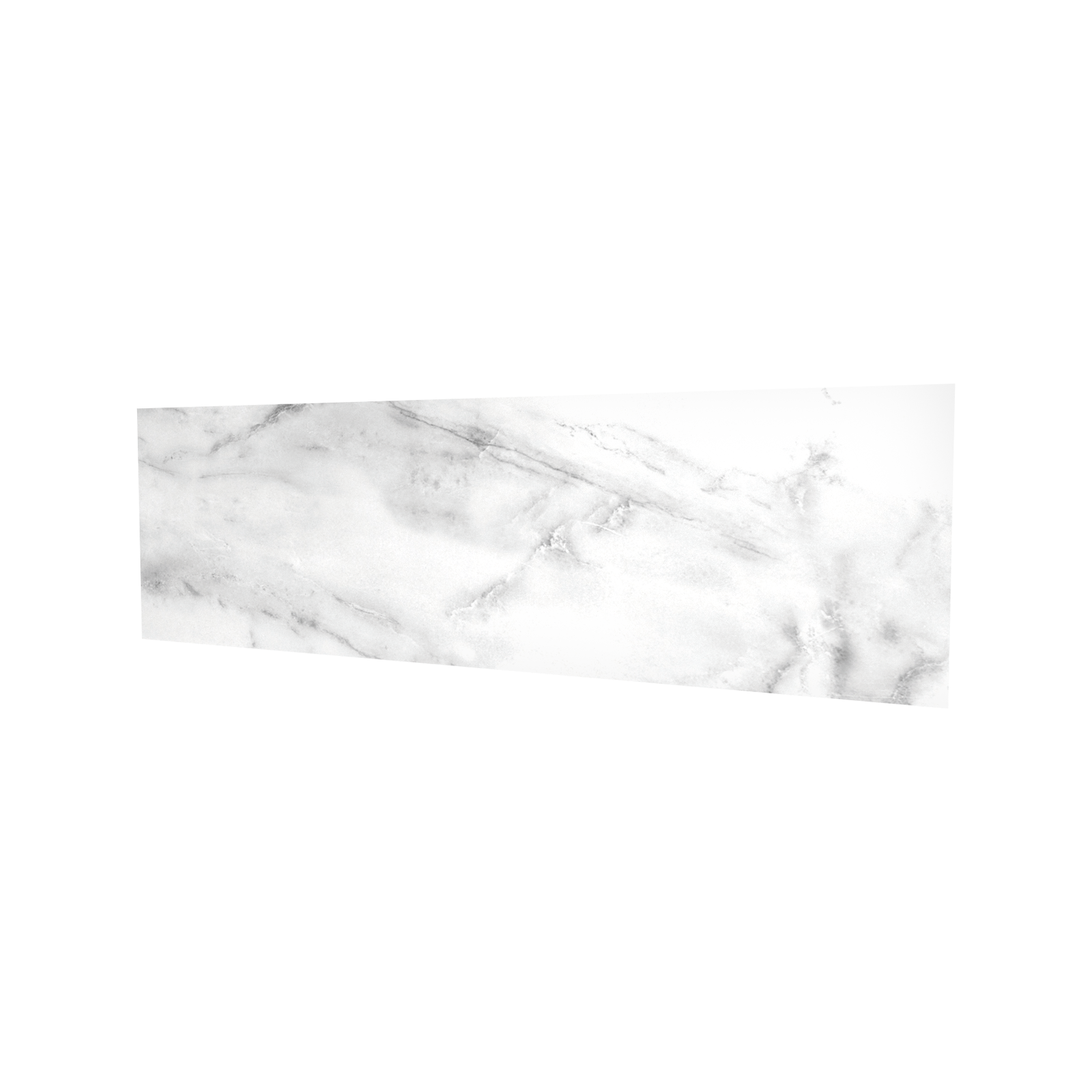 Bellessi 650mm x 595mm x 5mm Motiv Glass Filler Panel - Smoke Marble