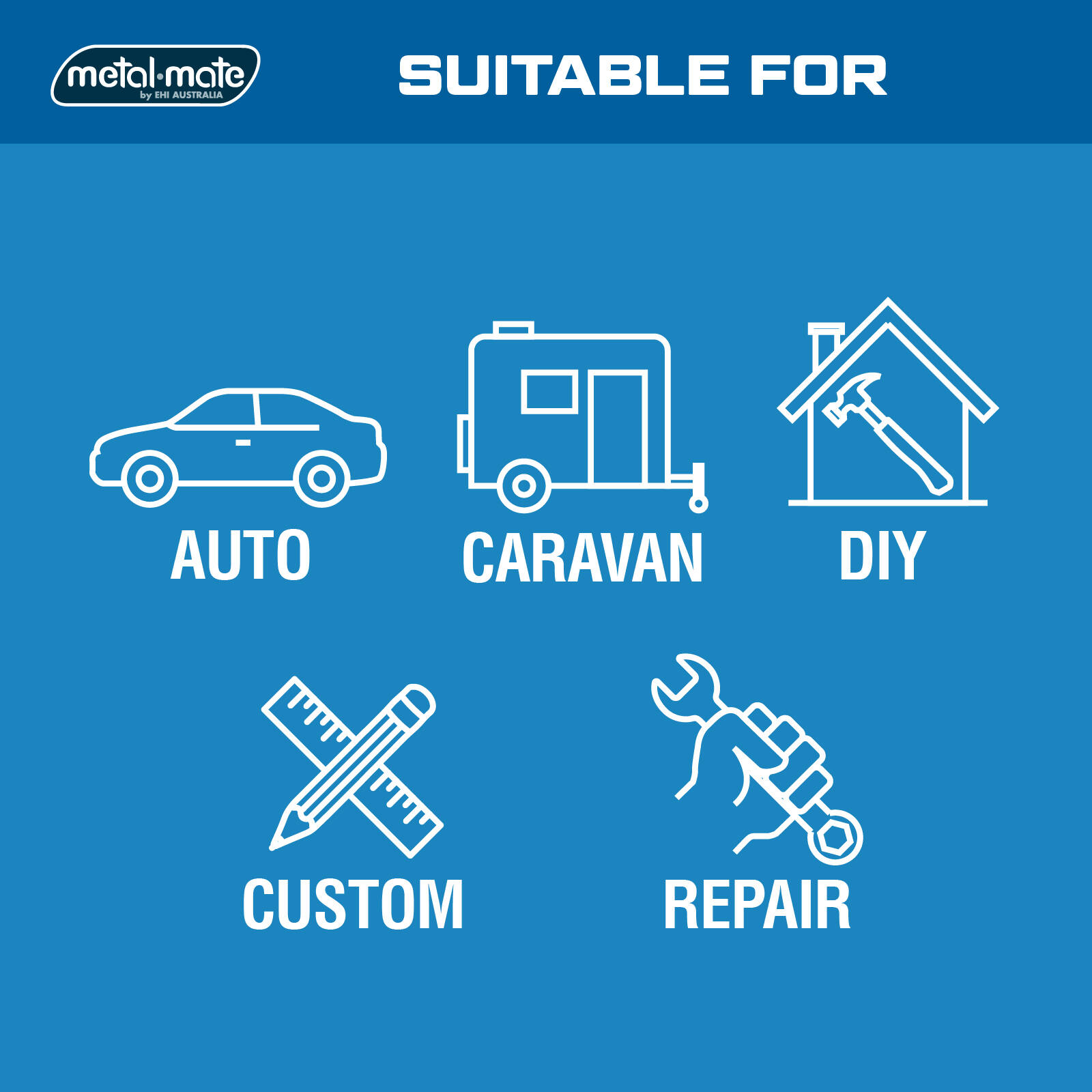 Metal Mate 600 x 450 x 1.2mm Aluminium Propeller Plate 6 Metal Mate 600 x 450 x 1.2mm Aluminium Propeller Plate